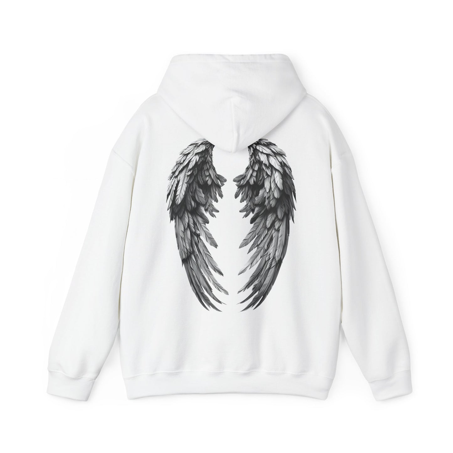 Wayne's Eagle & Wing Print Adult Sweatshirt - Hooded