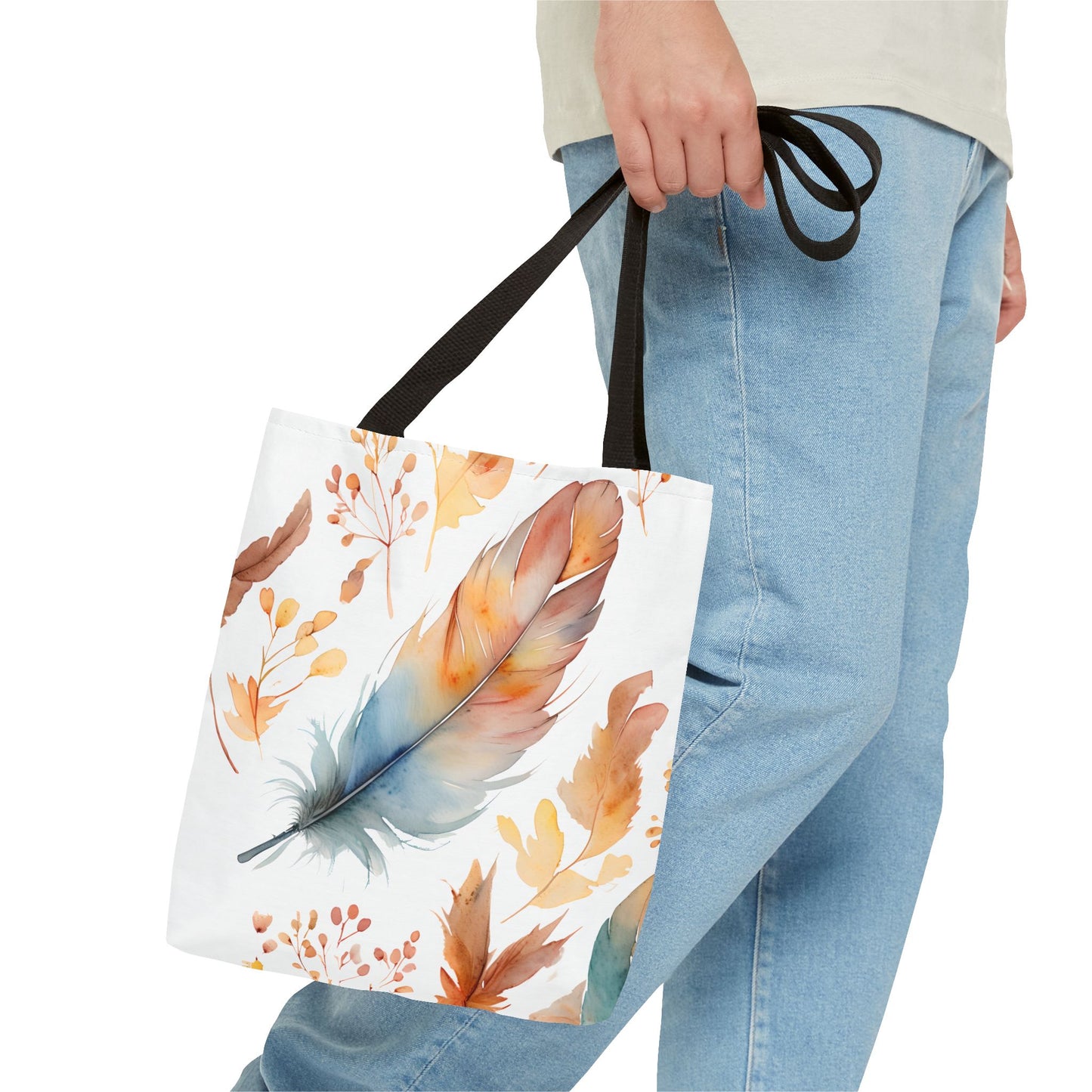 Farah's Feather Tote Bag