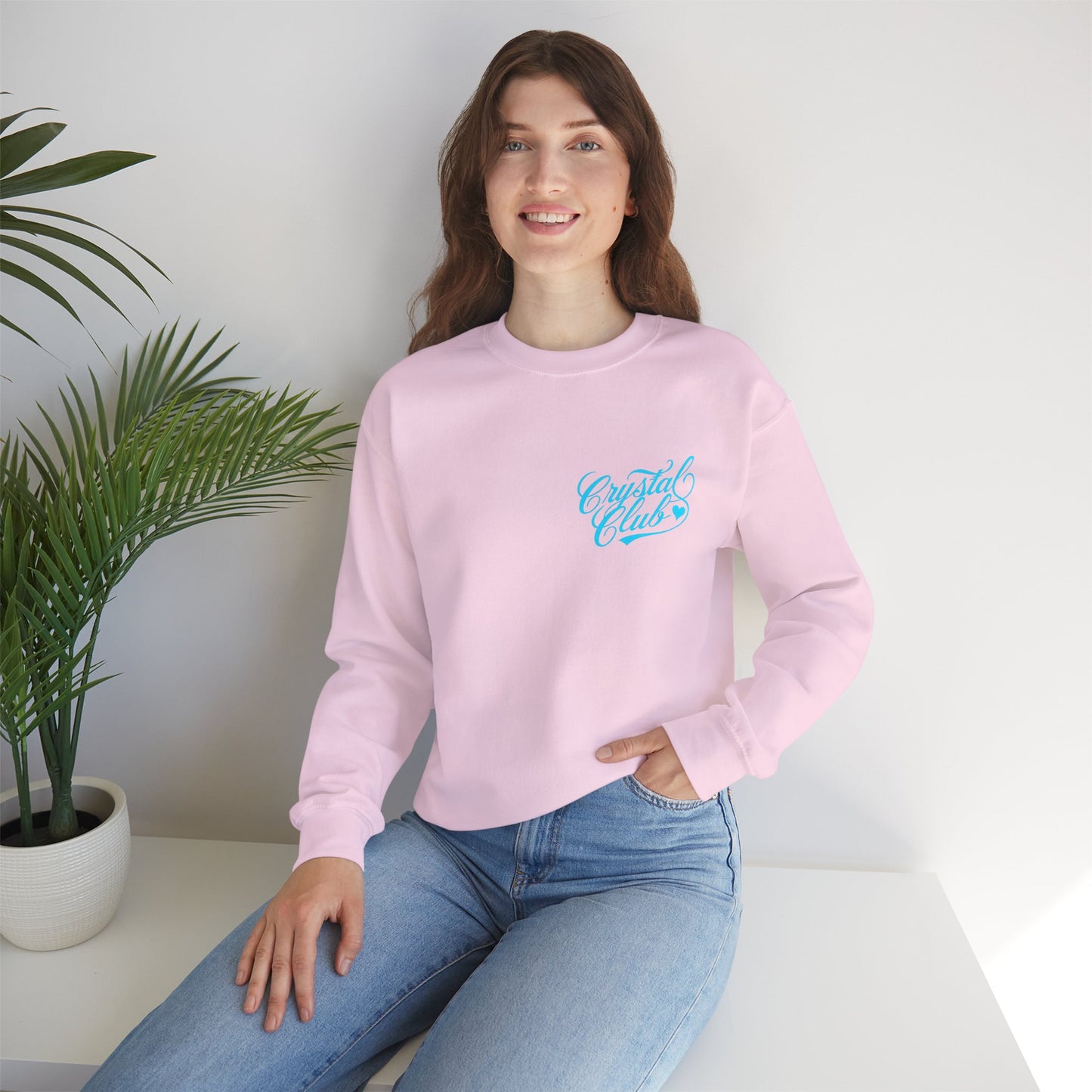 Blue Crystal Club Adult Sweatshirt - Crewneck