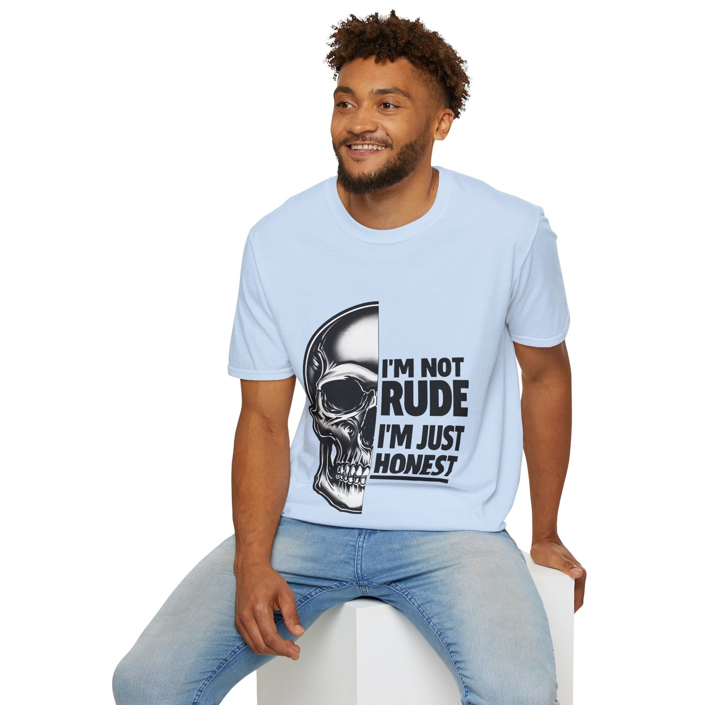 Rod's Rude Skull Graphic Adult Shirt