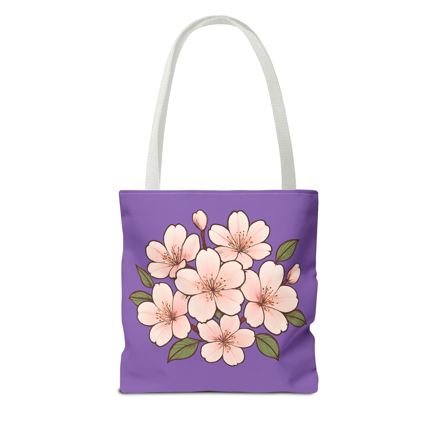 Pedro's Purple Cherry Blossom Tote Bag
