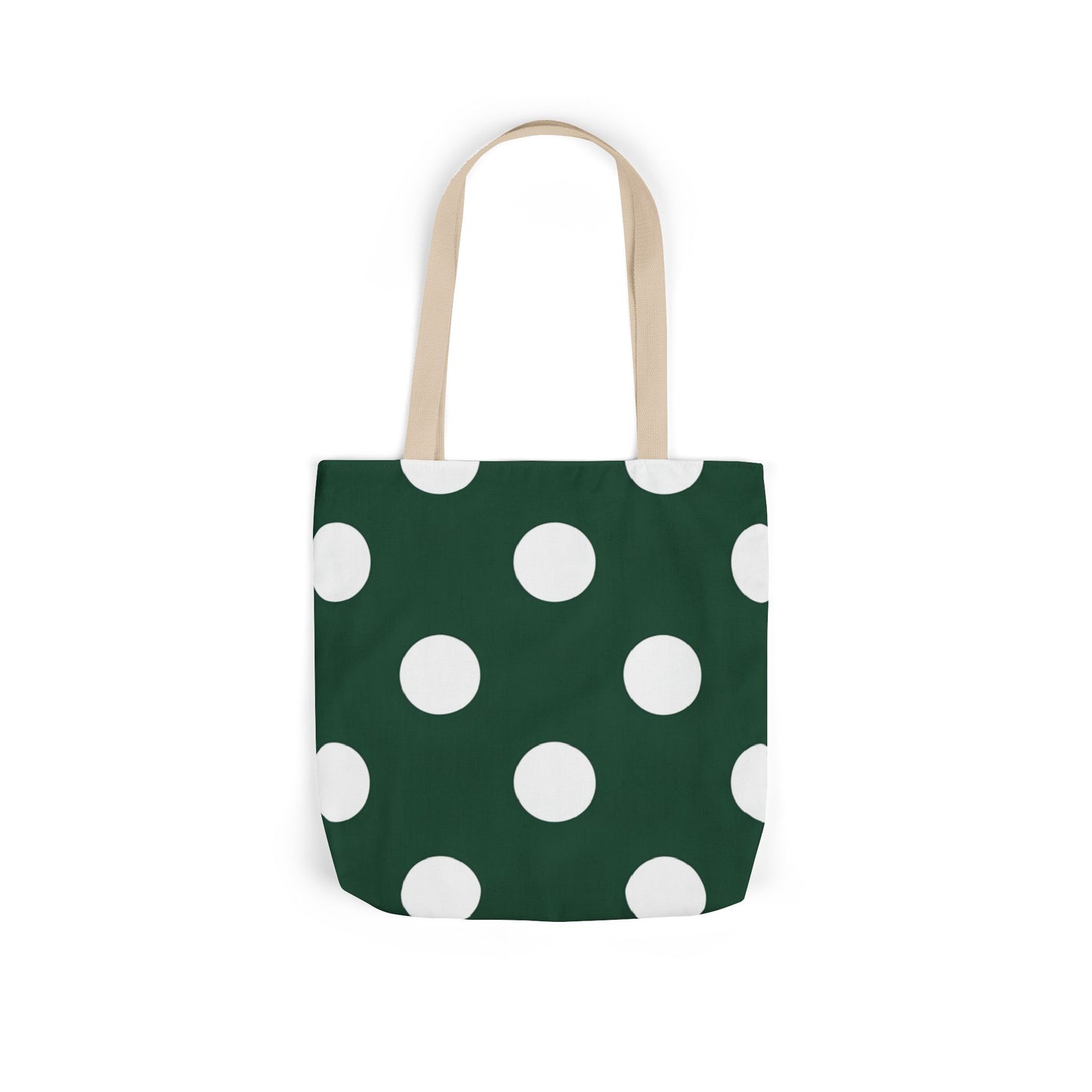 Gretel's Green Polka Dot Tote Bag