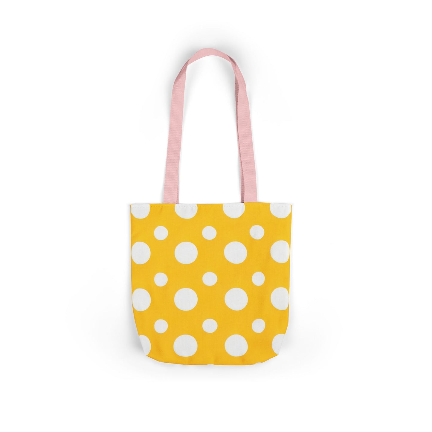 Yuki's Yellow Polka Dot Tote Bag