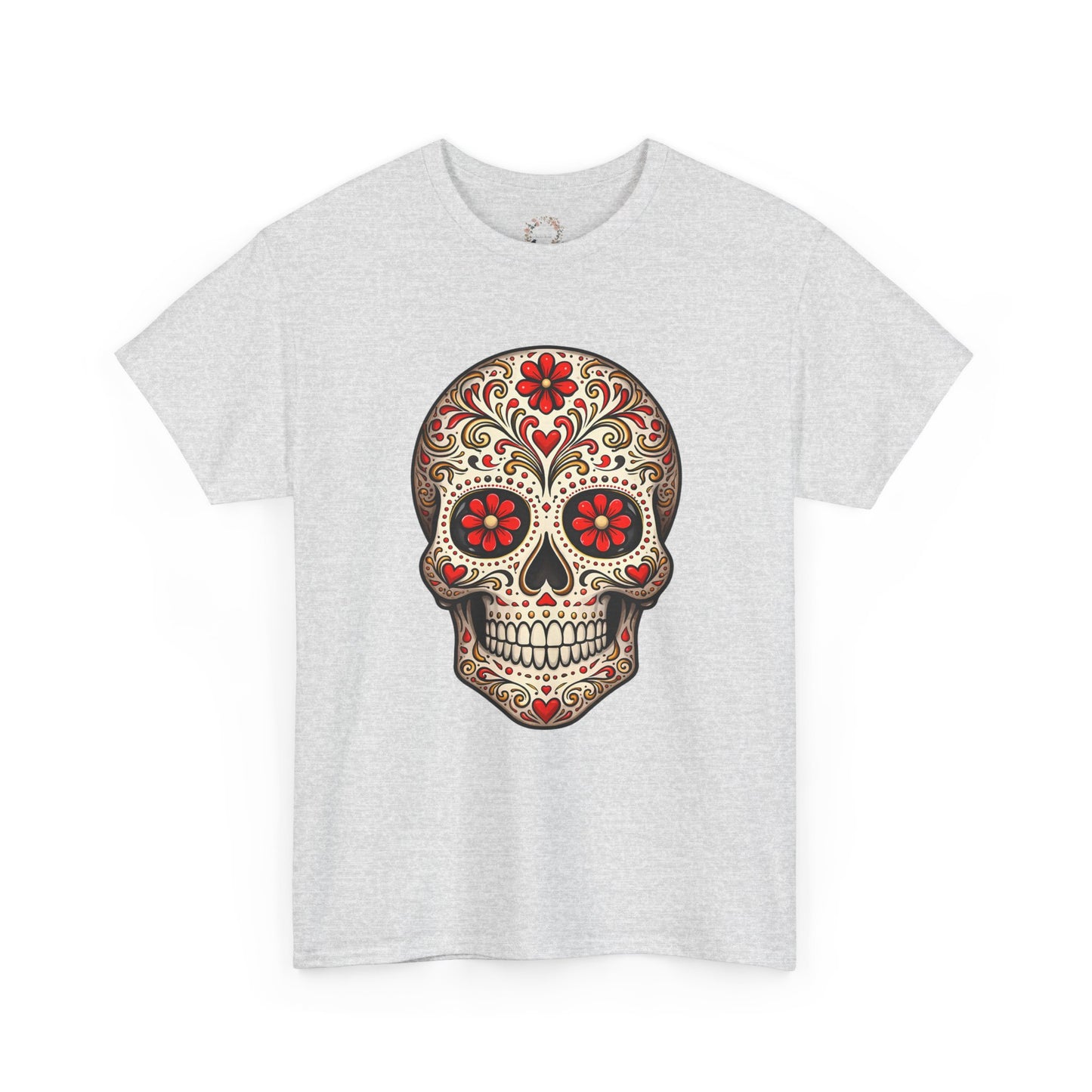Ryker's Red Sugar Skull Adult Shirt