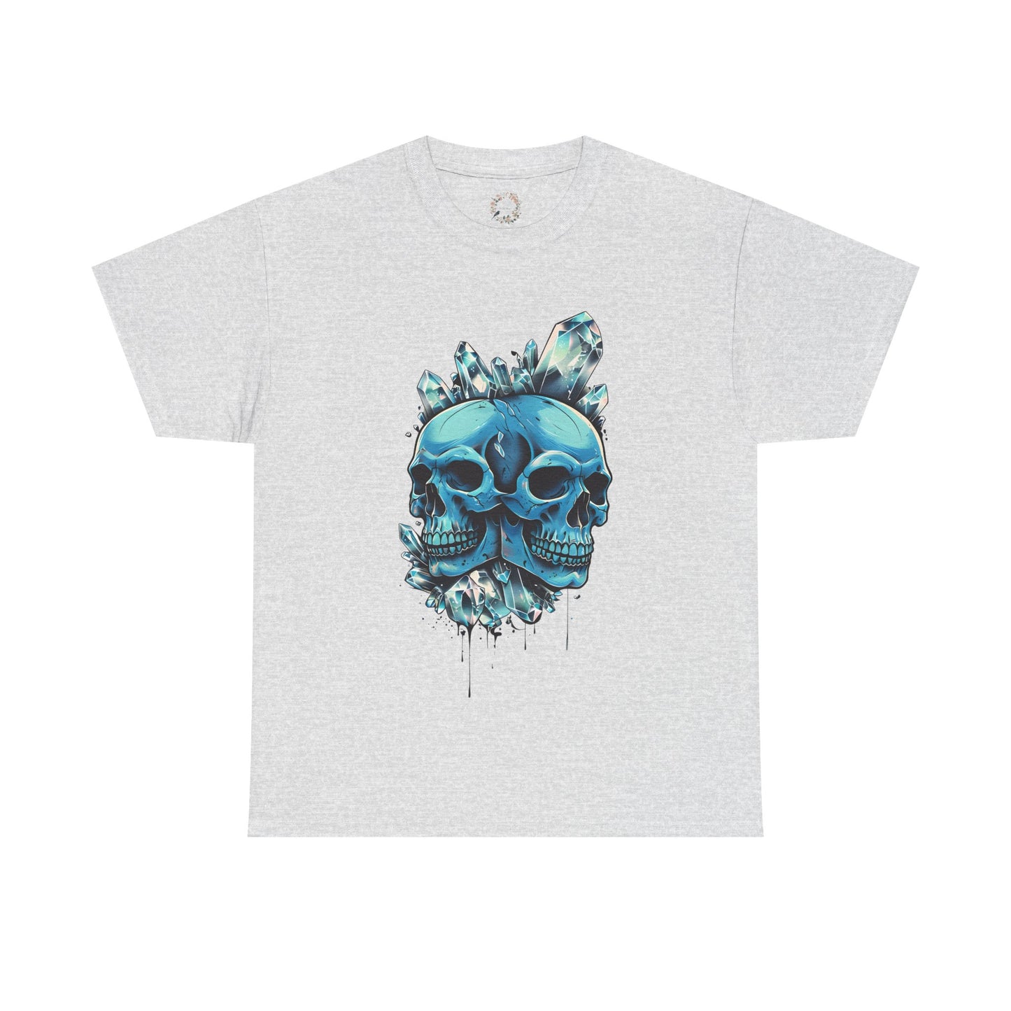 Buzz's Blue Double Skull Adult Shirt
