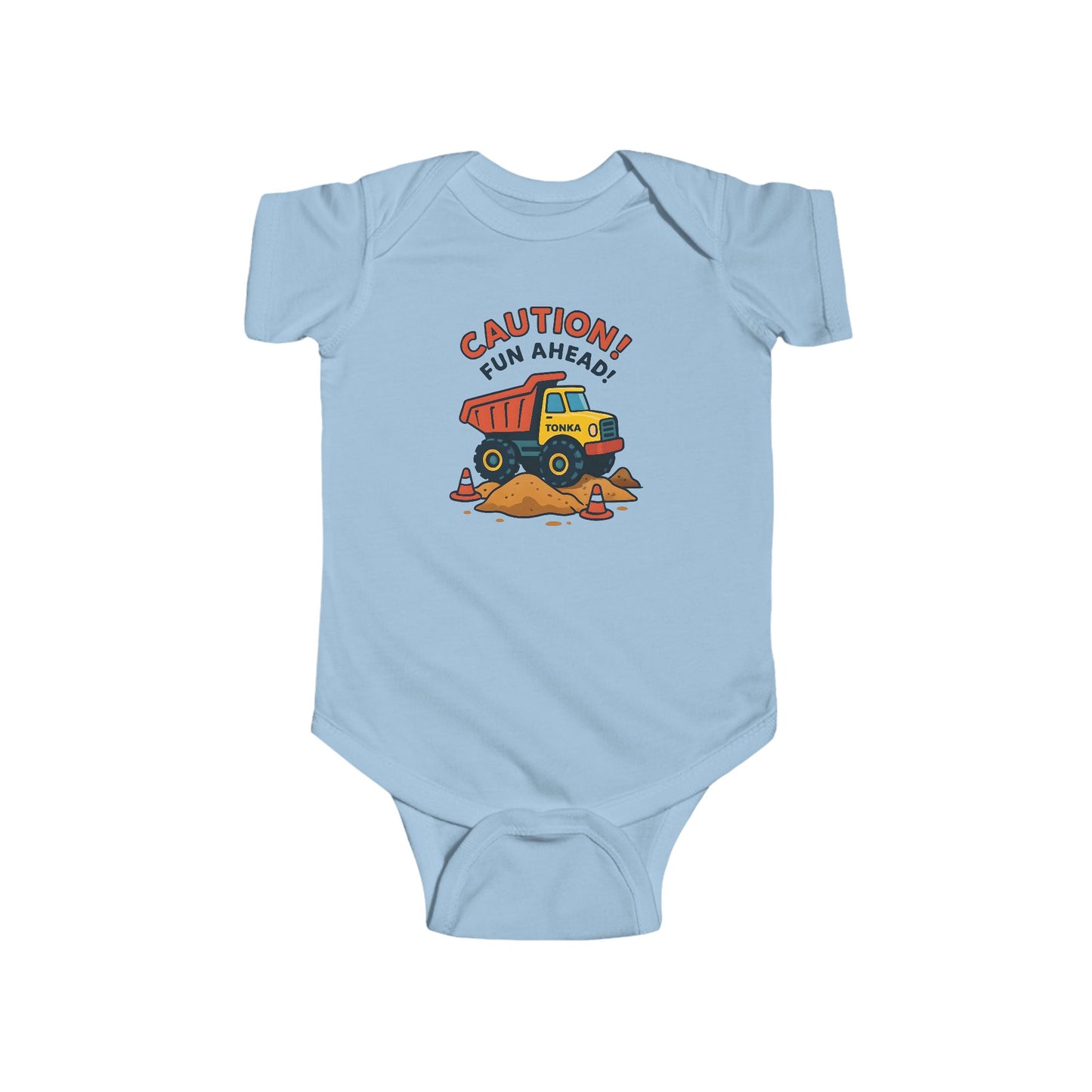 Candy's Caution Fun Ahead! Infant Bodysuit