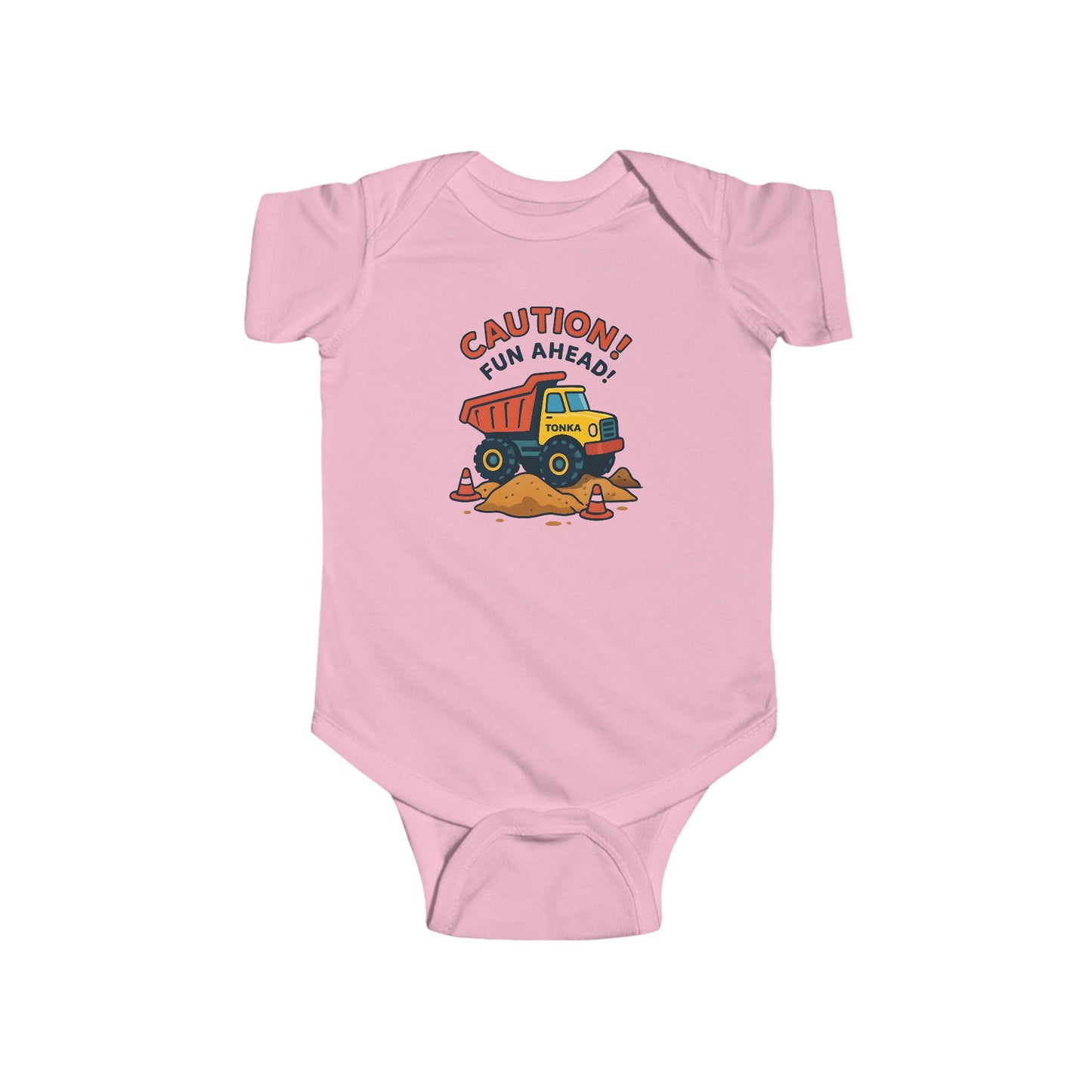 Candy's Caution Fun Ahead! Infant Bodysuit