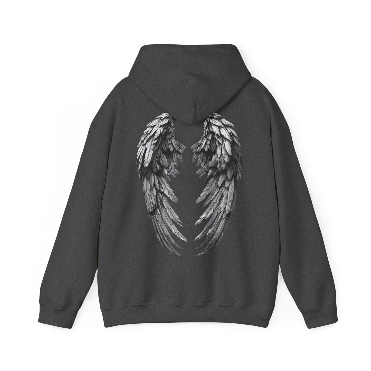 Wayne's Eagle & Wing Print Adult Sweatshirt - Hooded