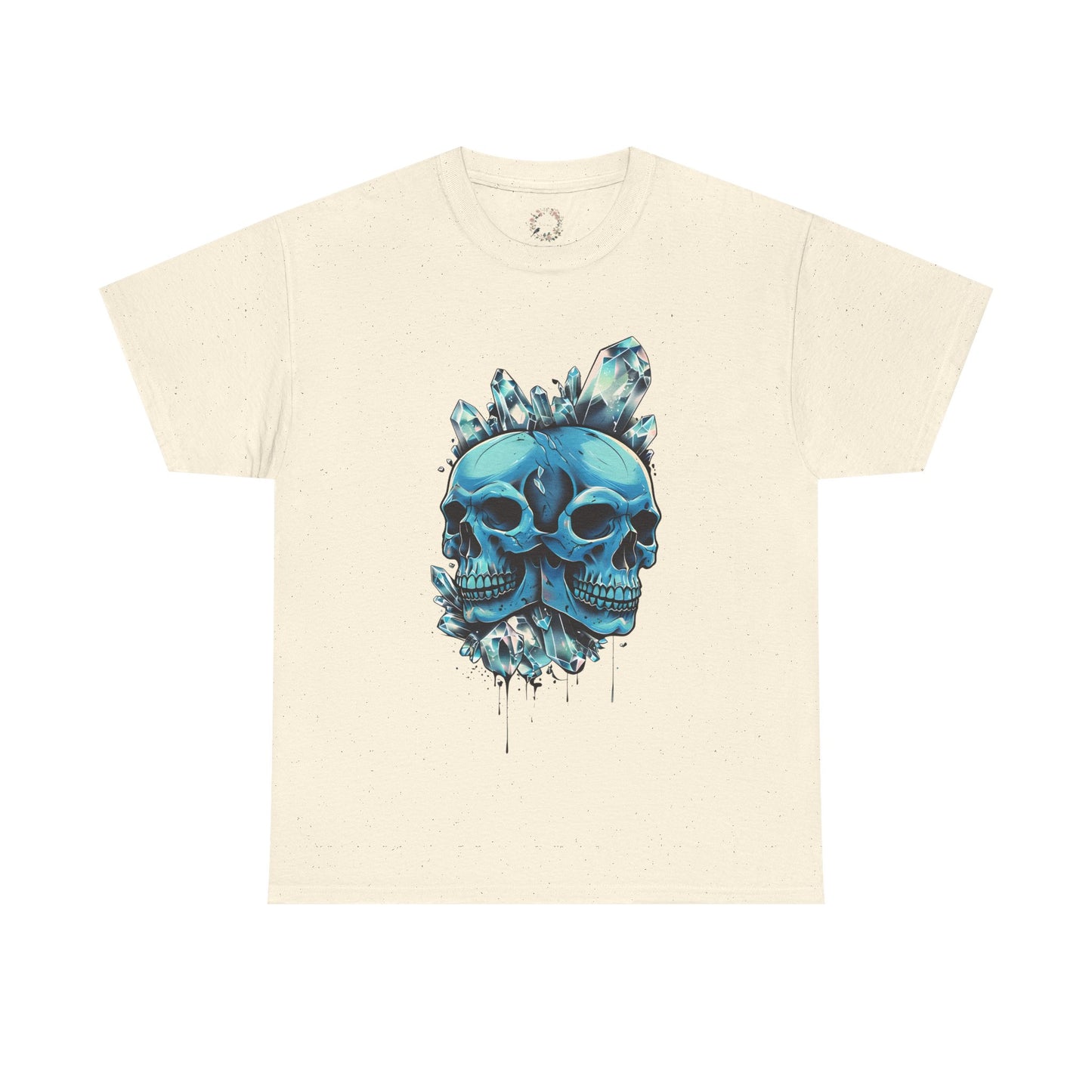 Buzz's Blue Double Skull Adult Shirt