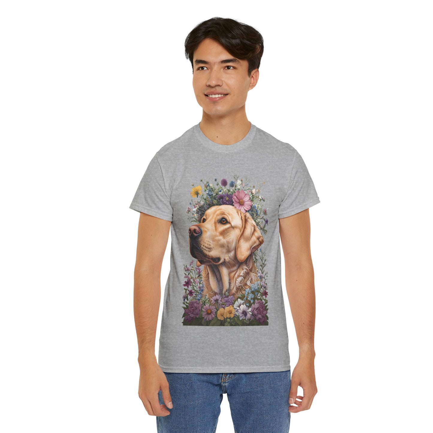 Golden Retreiver Adult Shirt