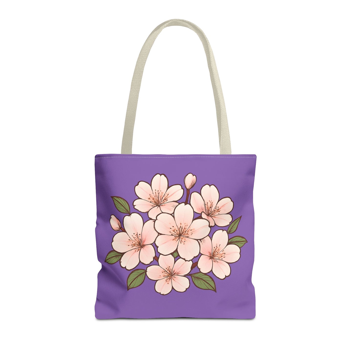 Pedro's Purple Cherry Blossom Tote Bag