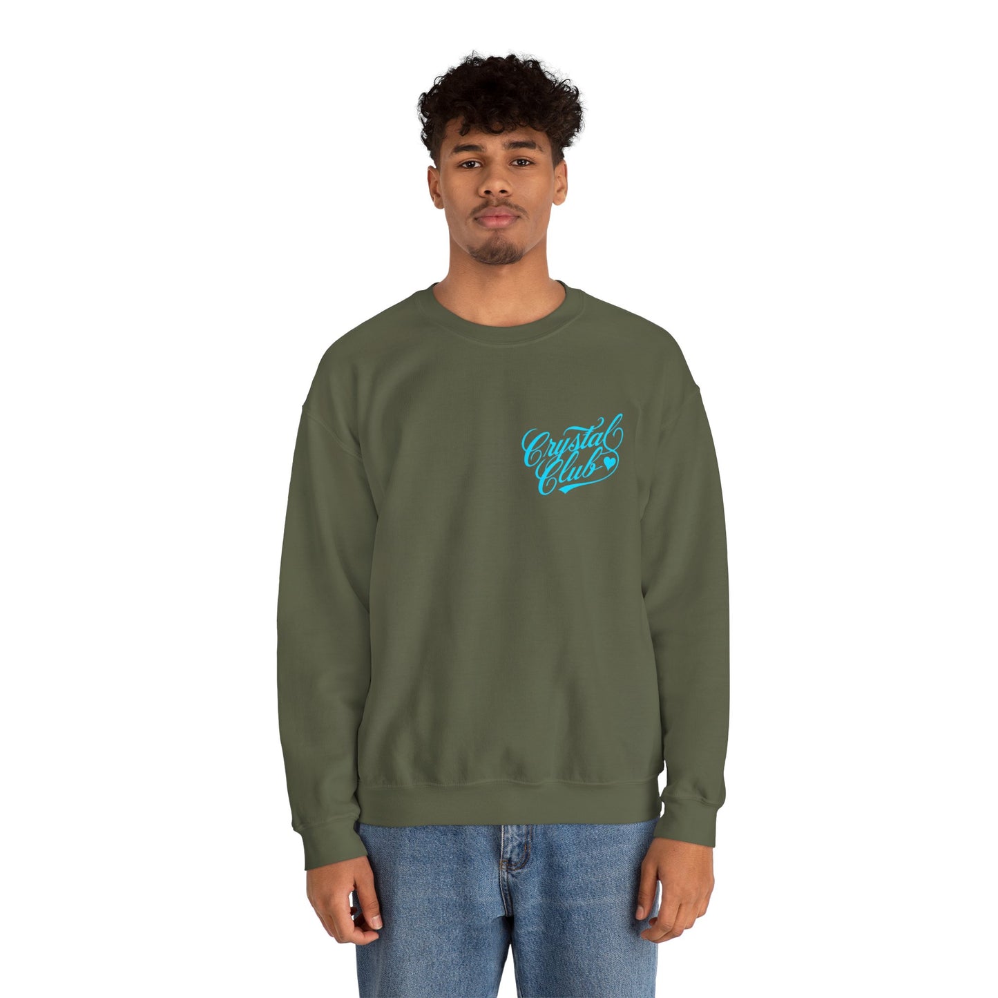 Blue Crystal Club Adult Sweatshirt - Crewneck