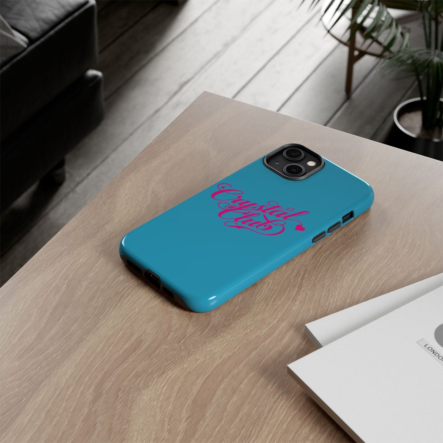 Pink Crystal Club Tough Phone Case