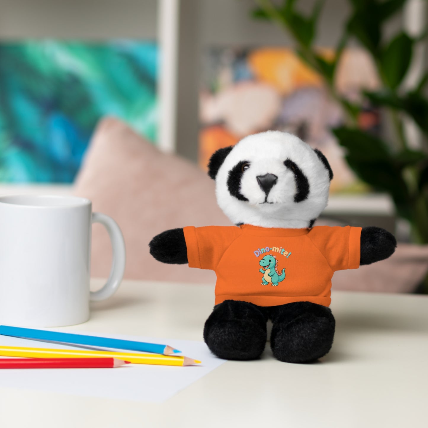 Dino-Mite on Tee Plush Animal