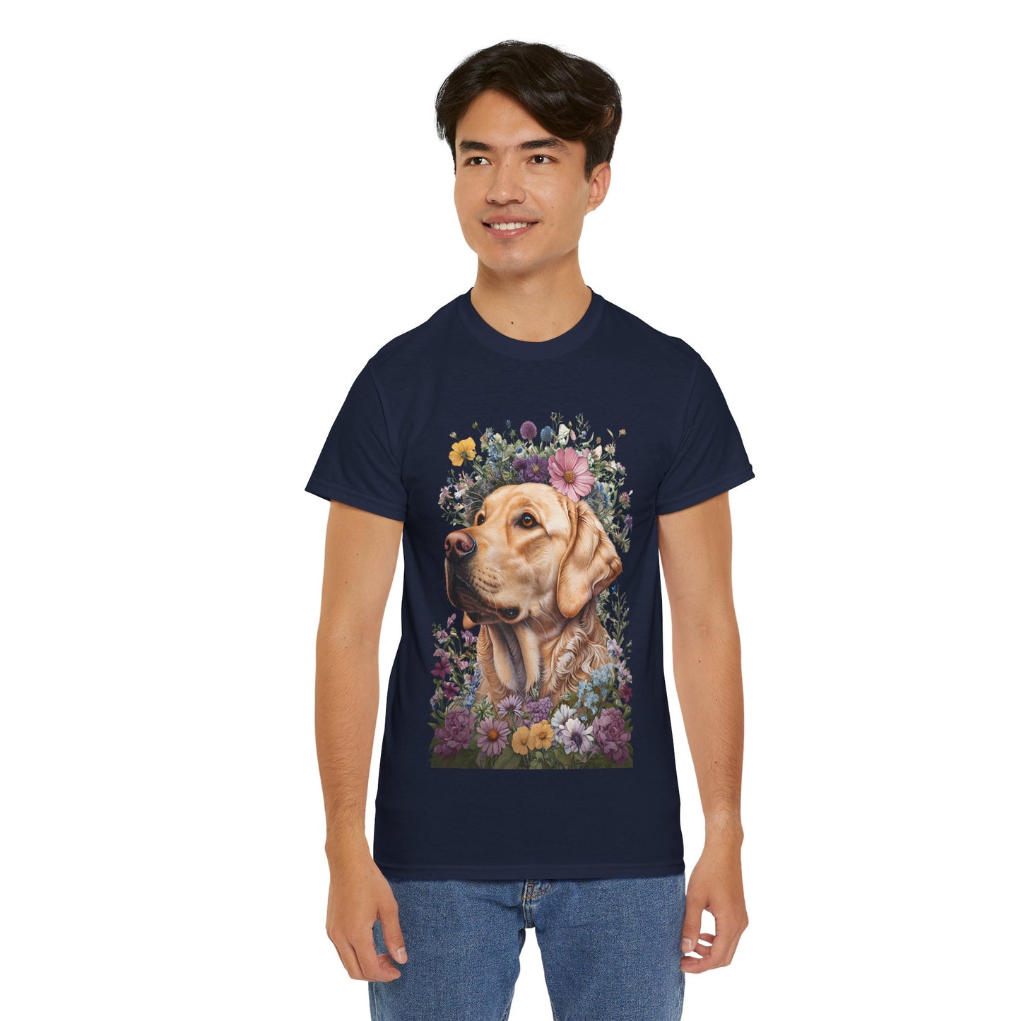 Golden Retreiver Adult Shirt