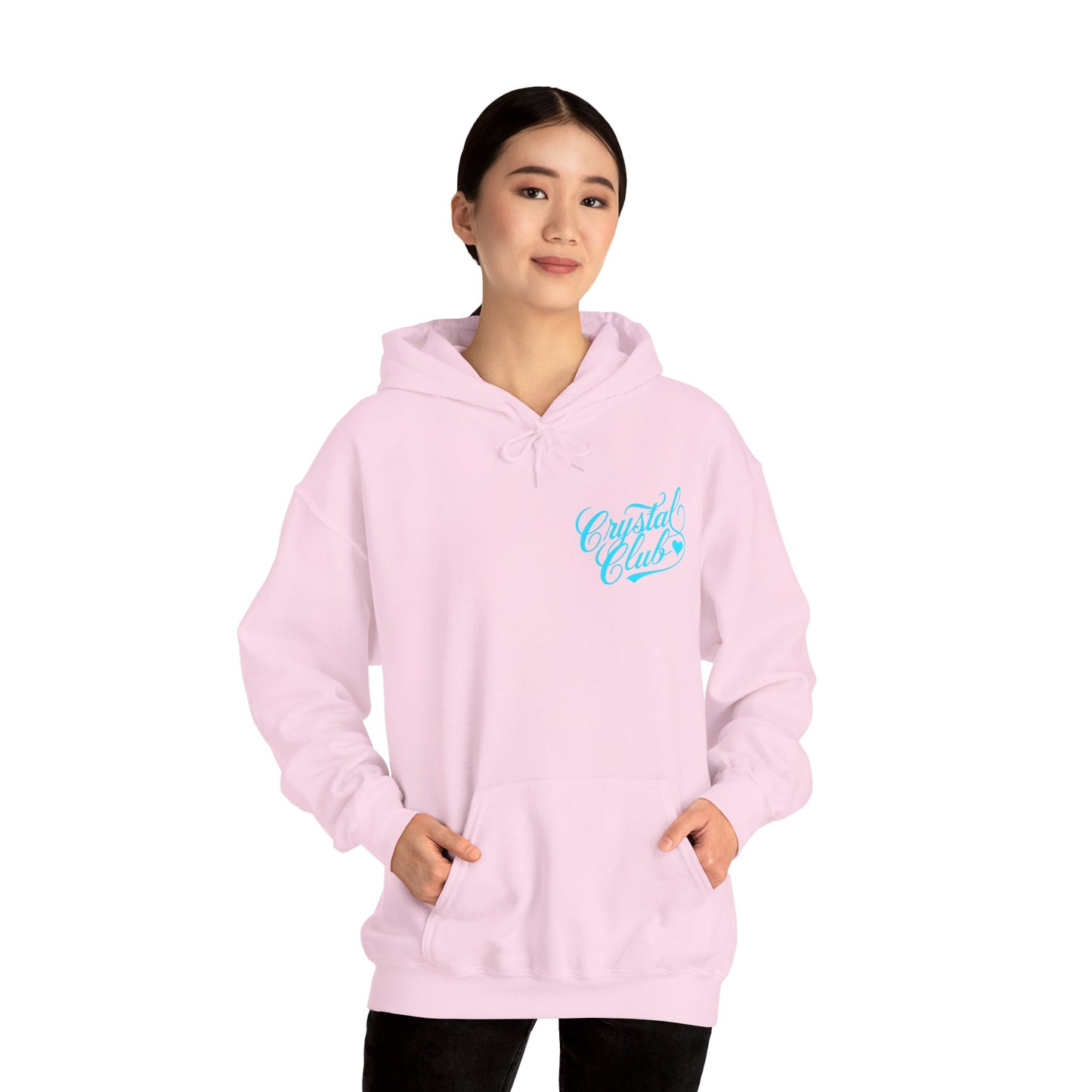 Blue Crystal Club Adult Sweatshirt - Hooded