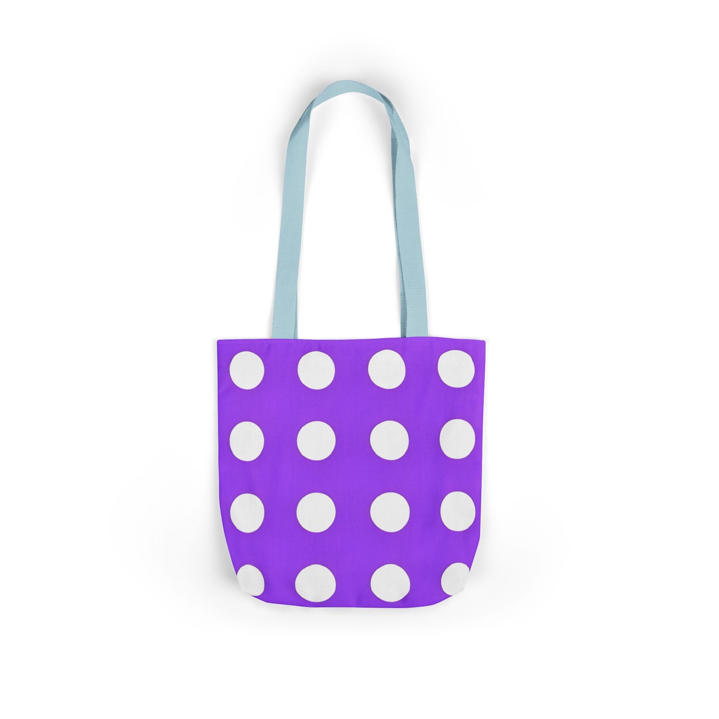 Parker's Purple Polka Dot Tote Bag