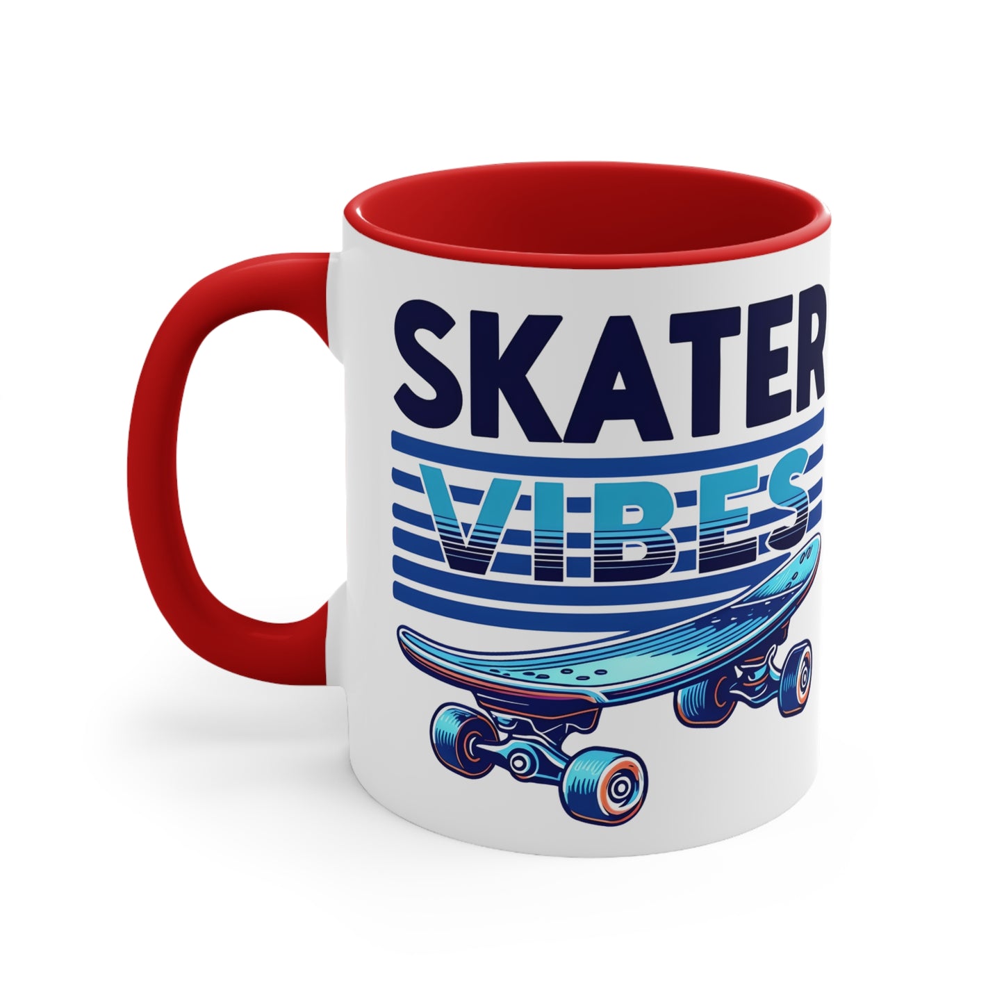 Skater Vibes Ceramic Mug, Coffee Cup