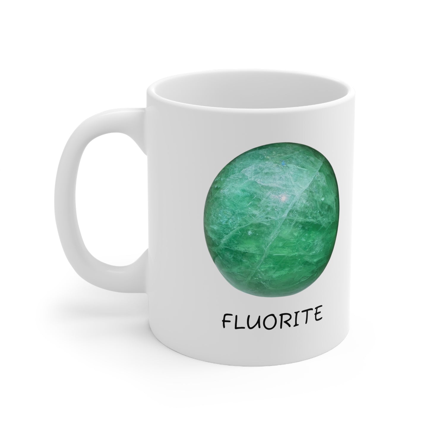 Fluorite Crystal Collection Ceramic Mug, Coffee Cup