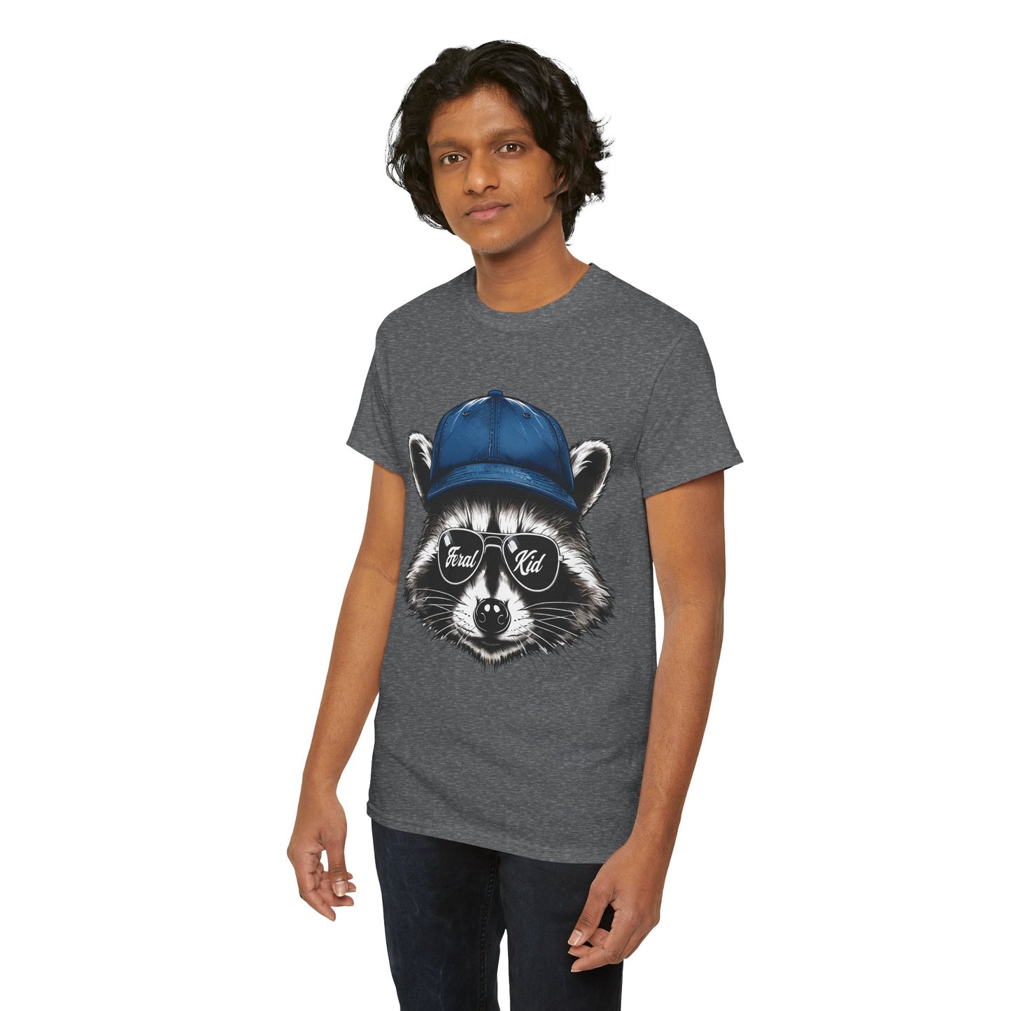 Foley's Feral Kid Raccoon Adult Shirt