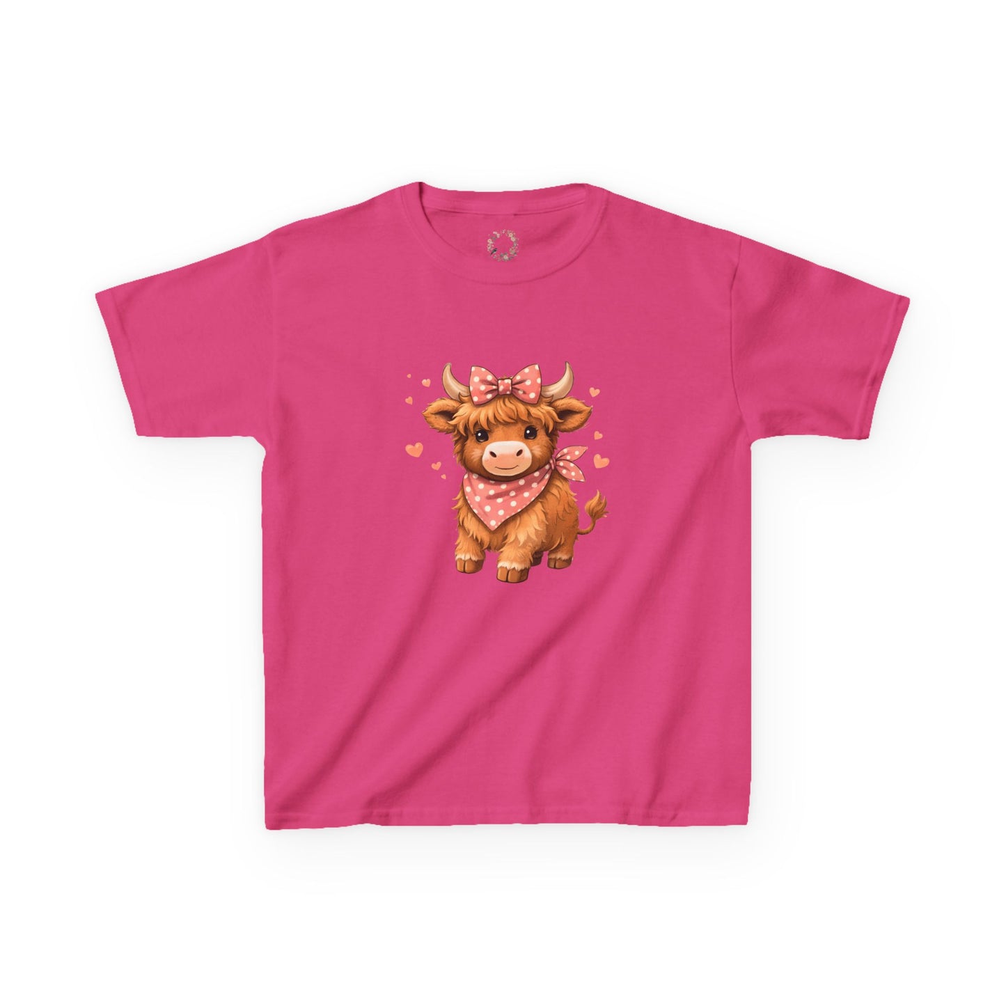 Harley's Highland Cow Youth Top