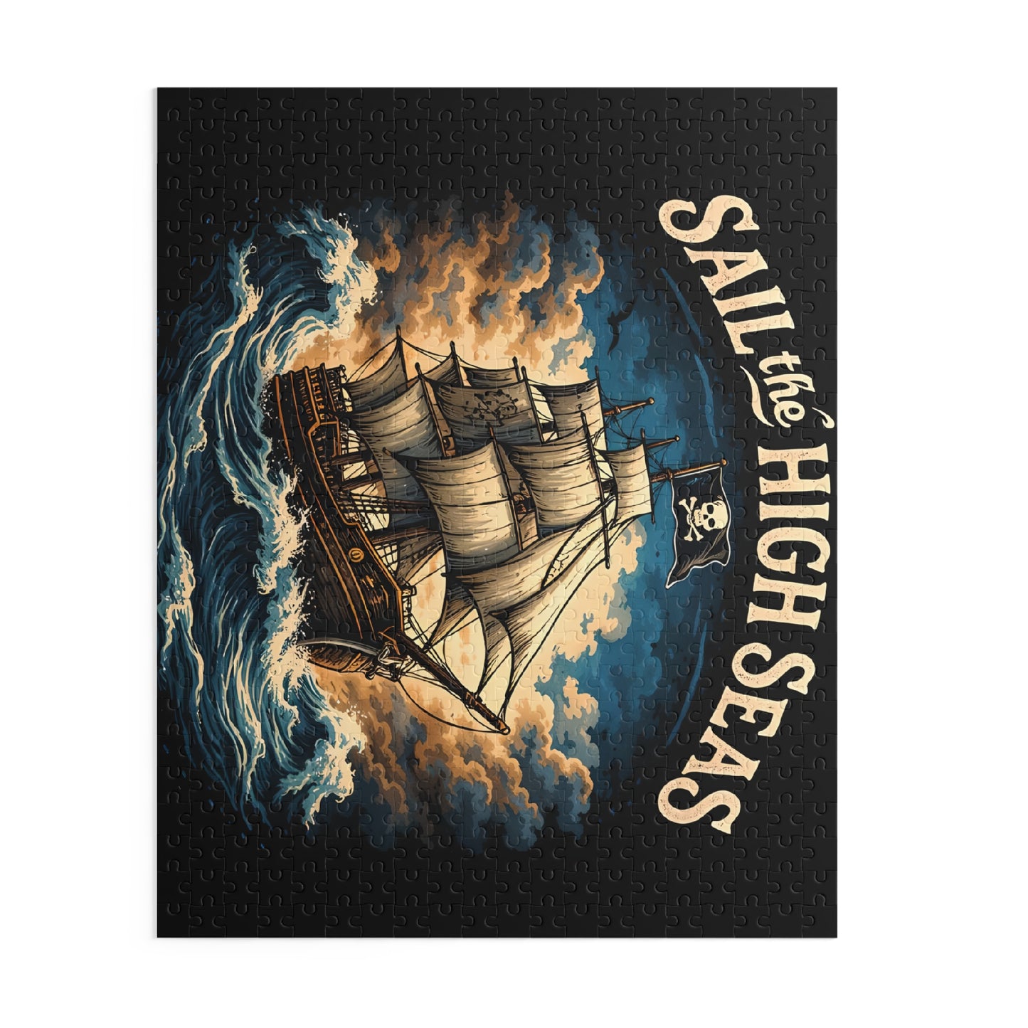 Sail the High Seas 500 Piece Jigsaw Puzzle