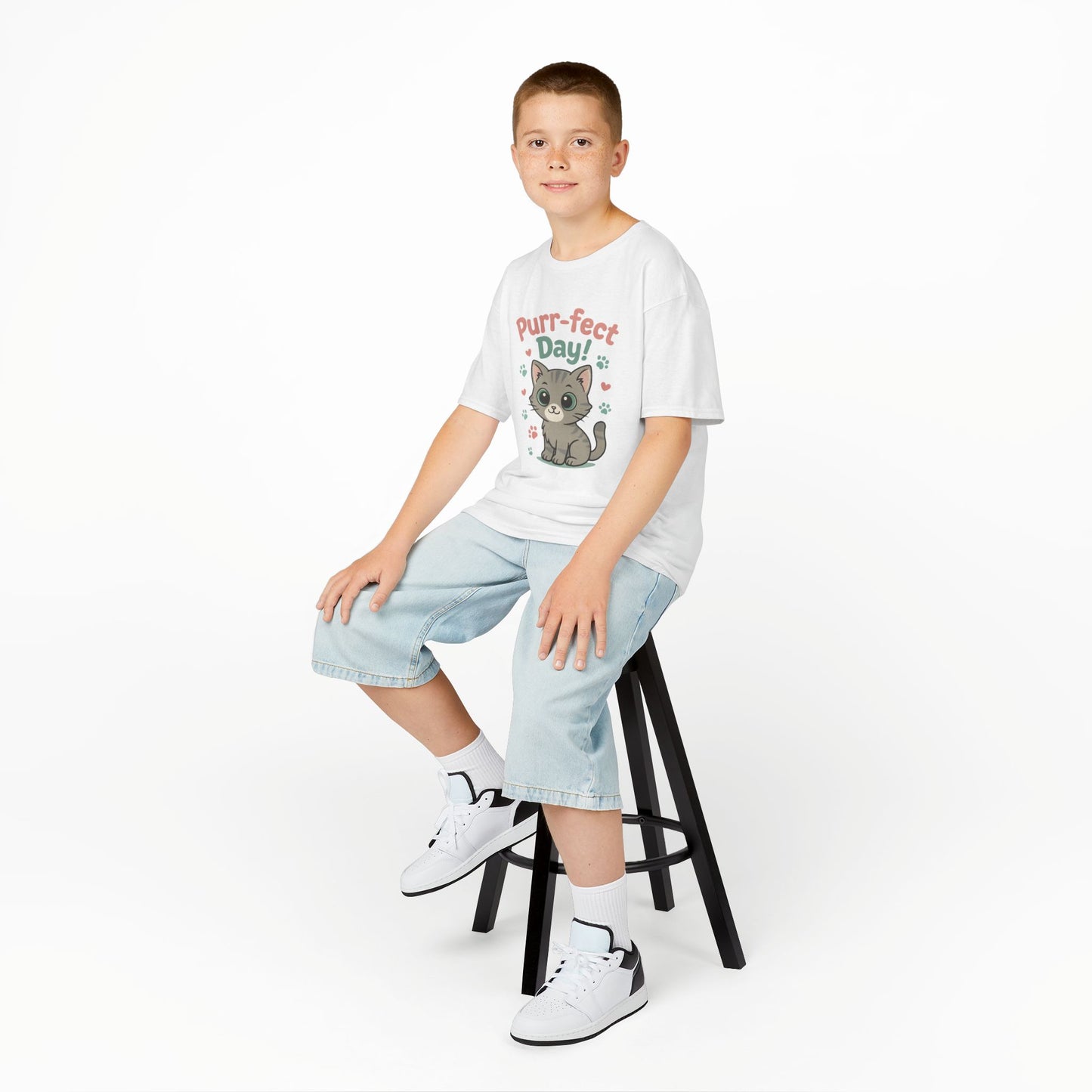 Kairo's Purr-fect Day Youth Top