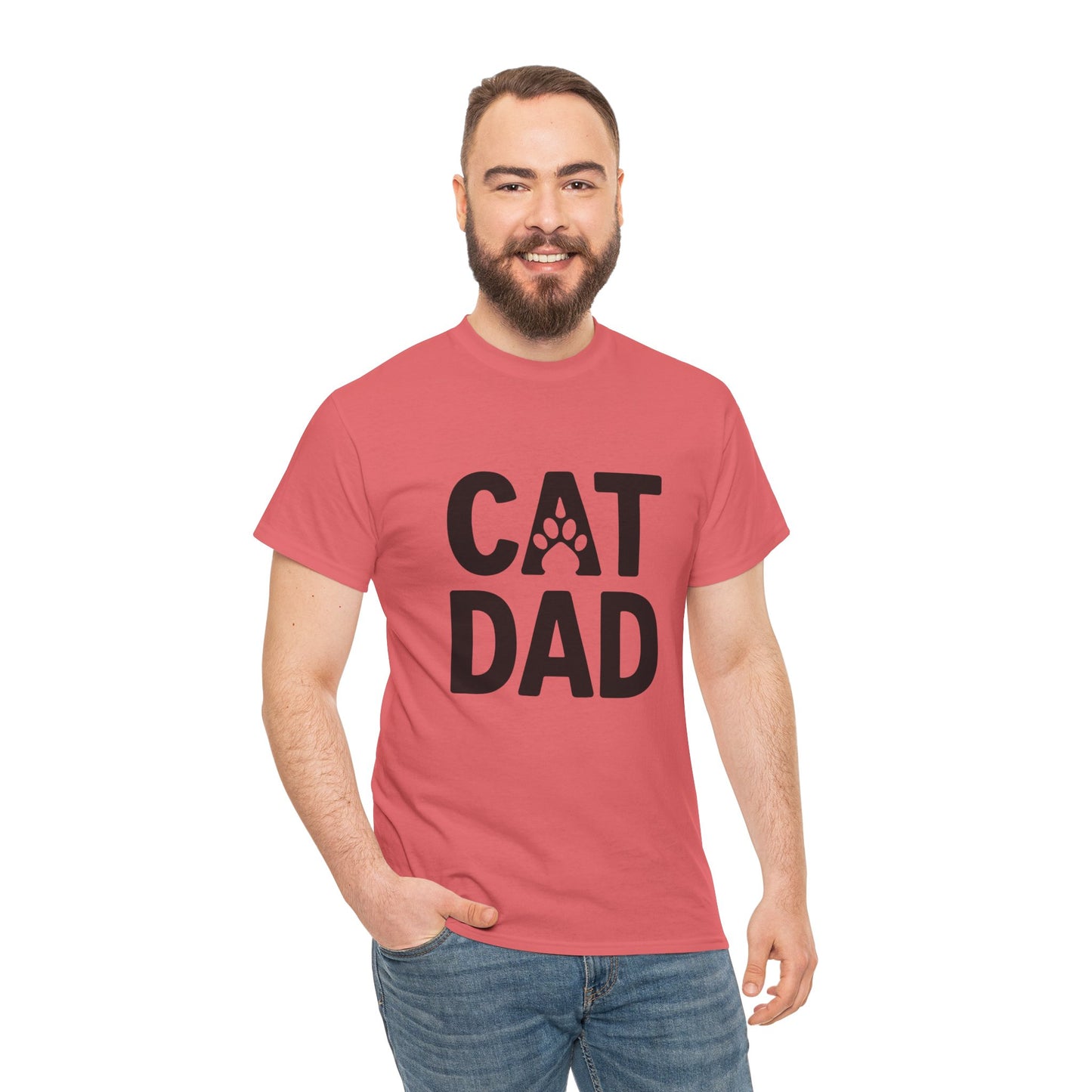 Chuck's Cat Dad Adult Shirt