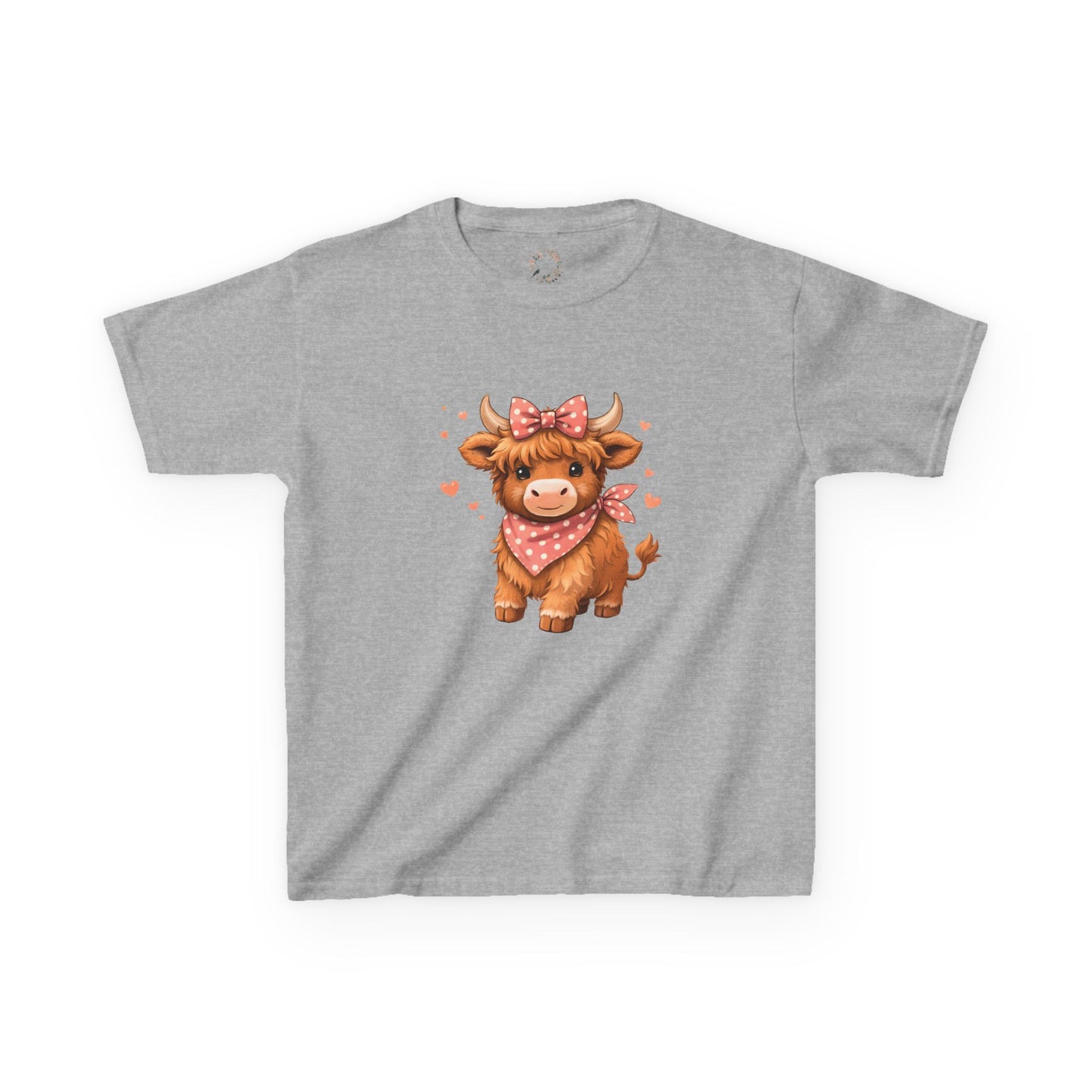 Harley's Highland Cow Youth Top