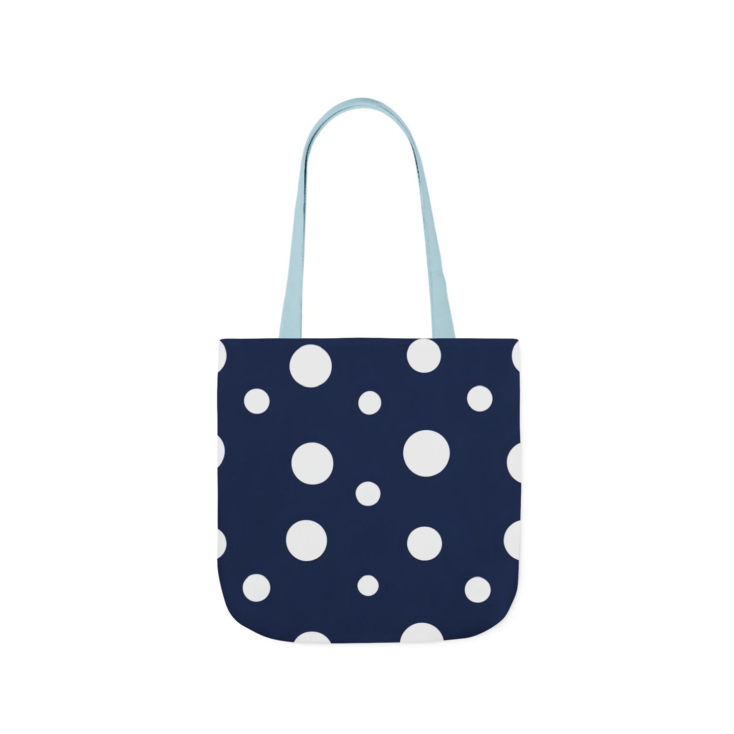 Bonnie's Navy Polka Dot Tote Bag