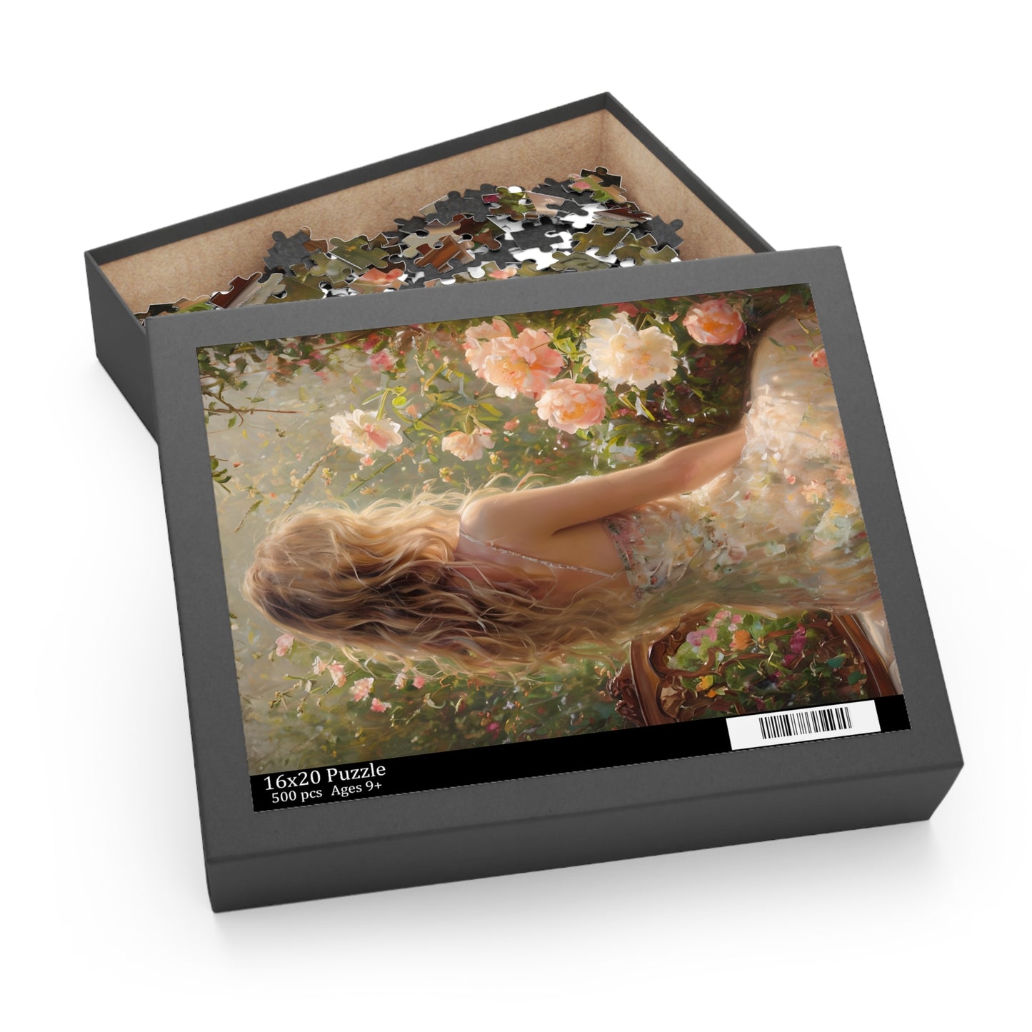 Garden Lady 500 Piece Jigsaw Puzzle
