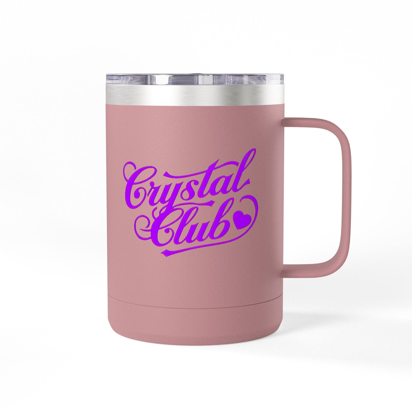Purple Crystal Club Coffee Mug Tumbler