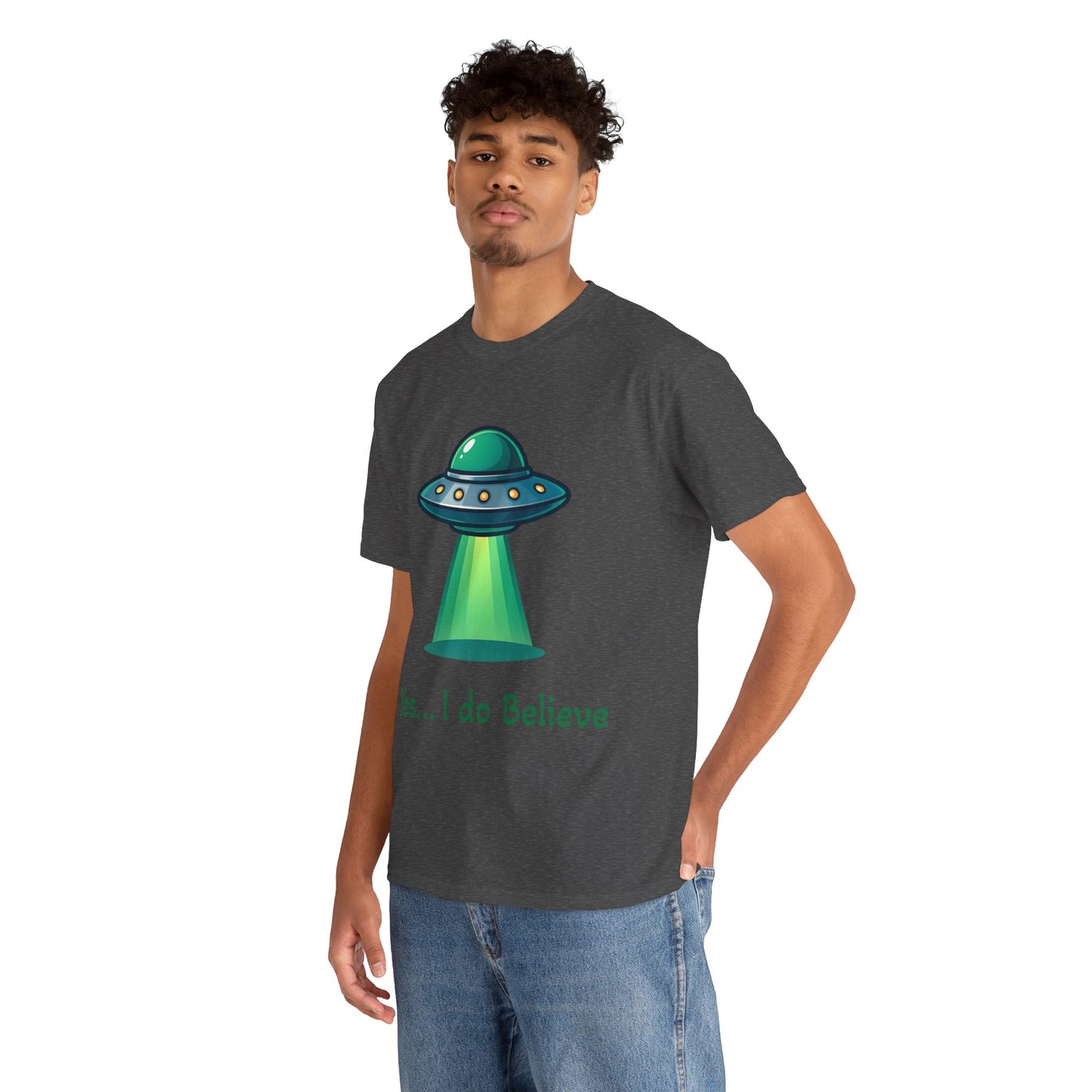 Uri's UFO "Yes... I Do Believe" Adult Shirt