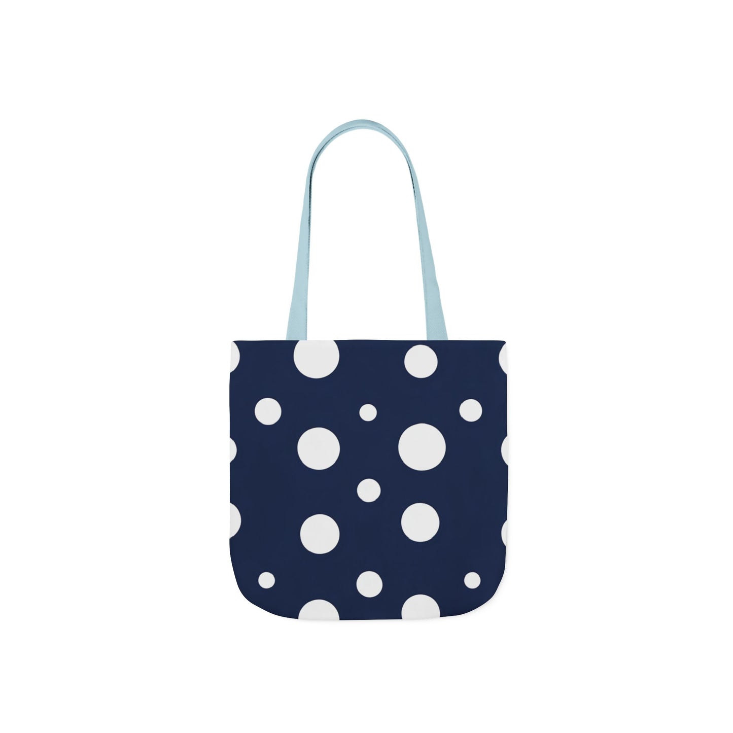 Bonnie's Navy Polka Dot Tote Bag