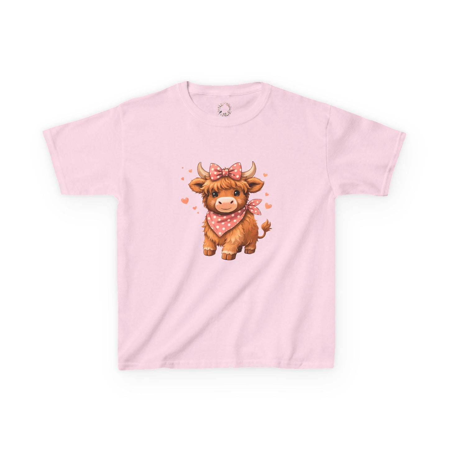 Harley's Highland Cow Youth Top