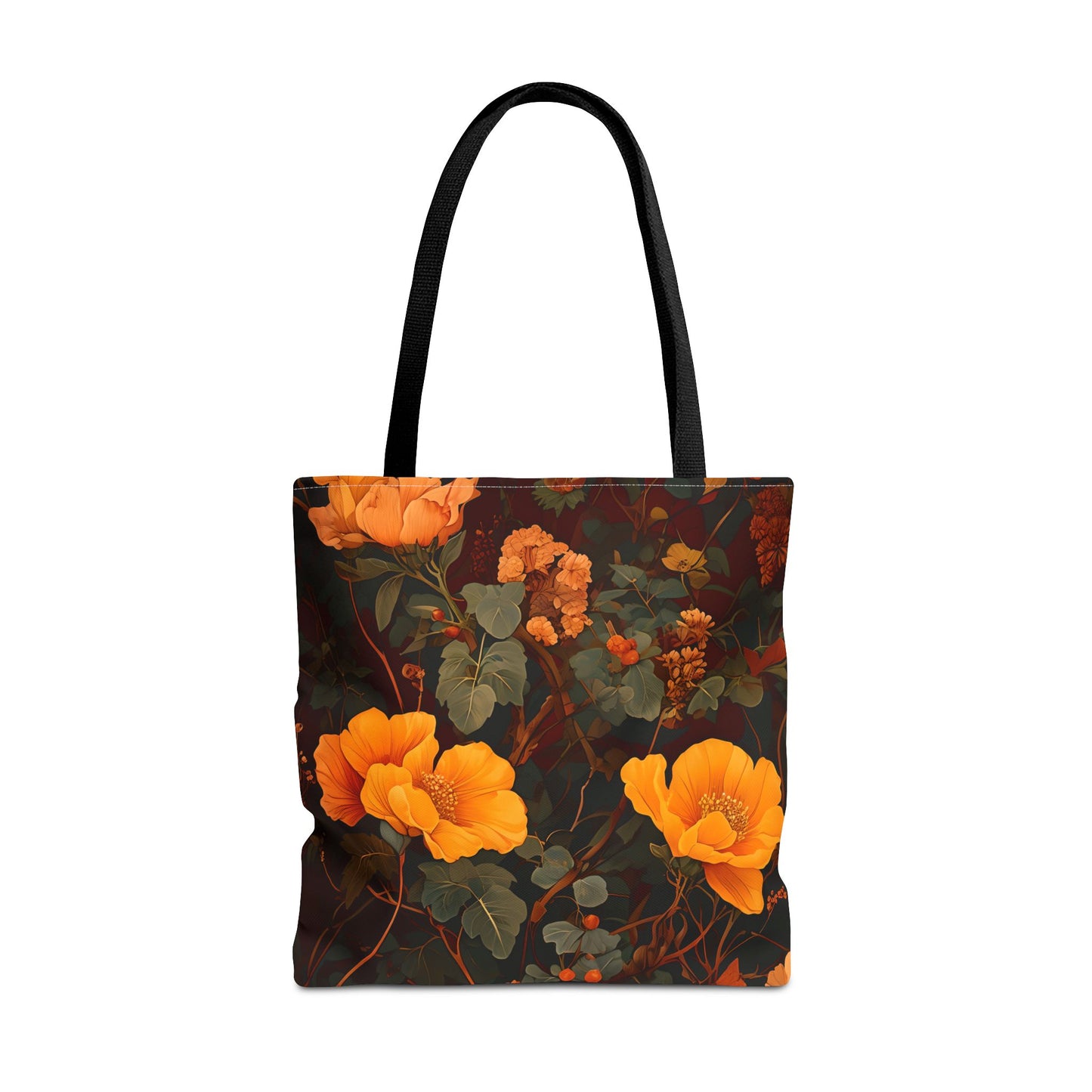 Gene's Golden Floral Tote Bag