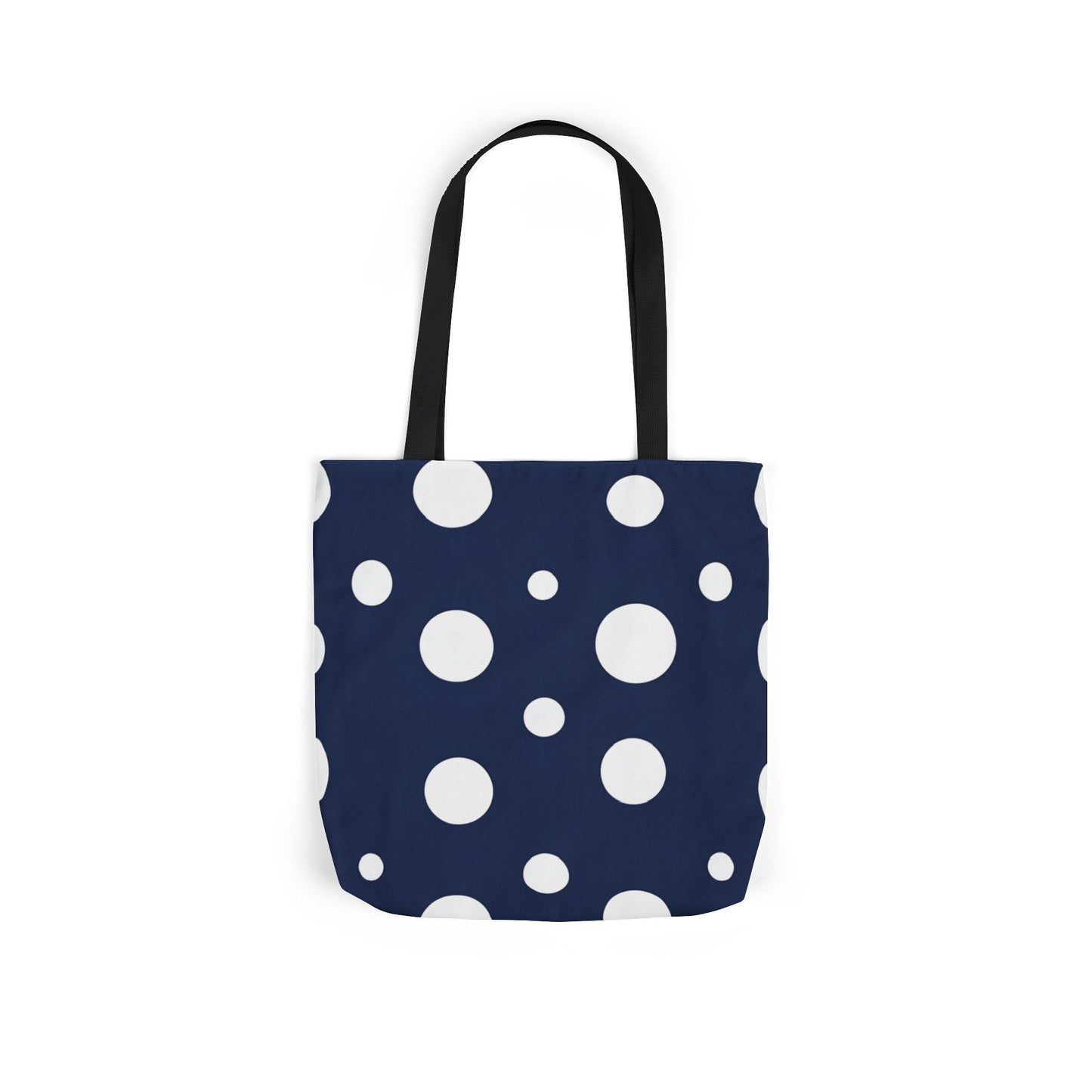 Bonnie's Navy Polka Dot Tote Bag