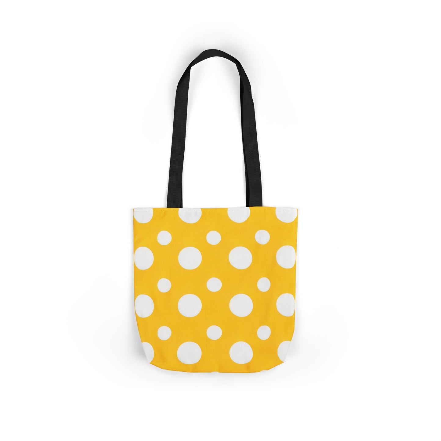 Yuki's Yellow Polka Dot Tote Bag