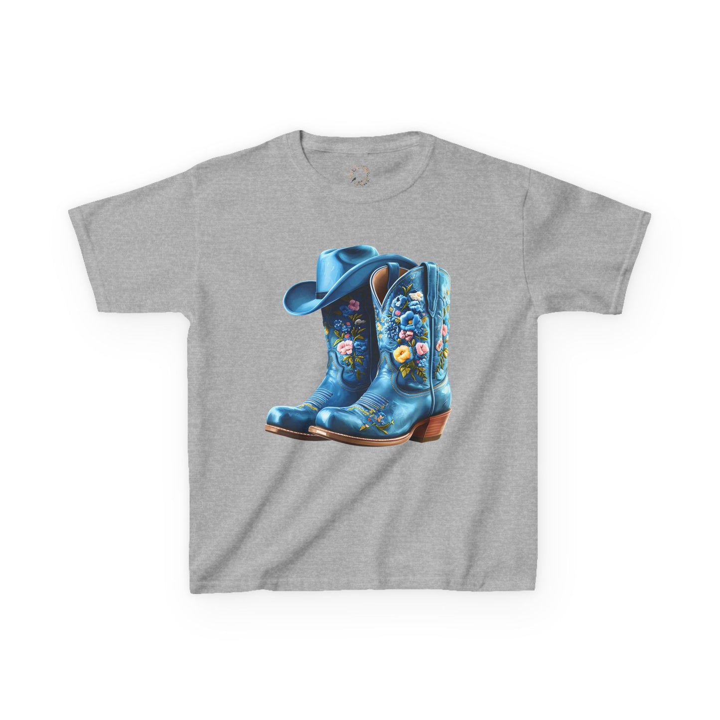 Kia's Cowboy Boots Youth Top