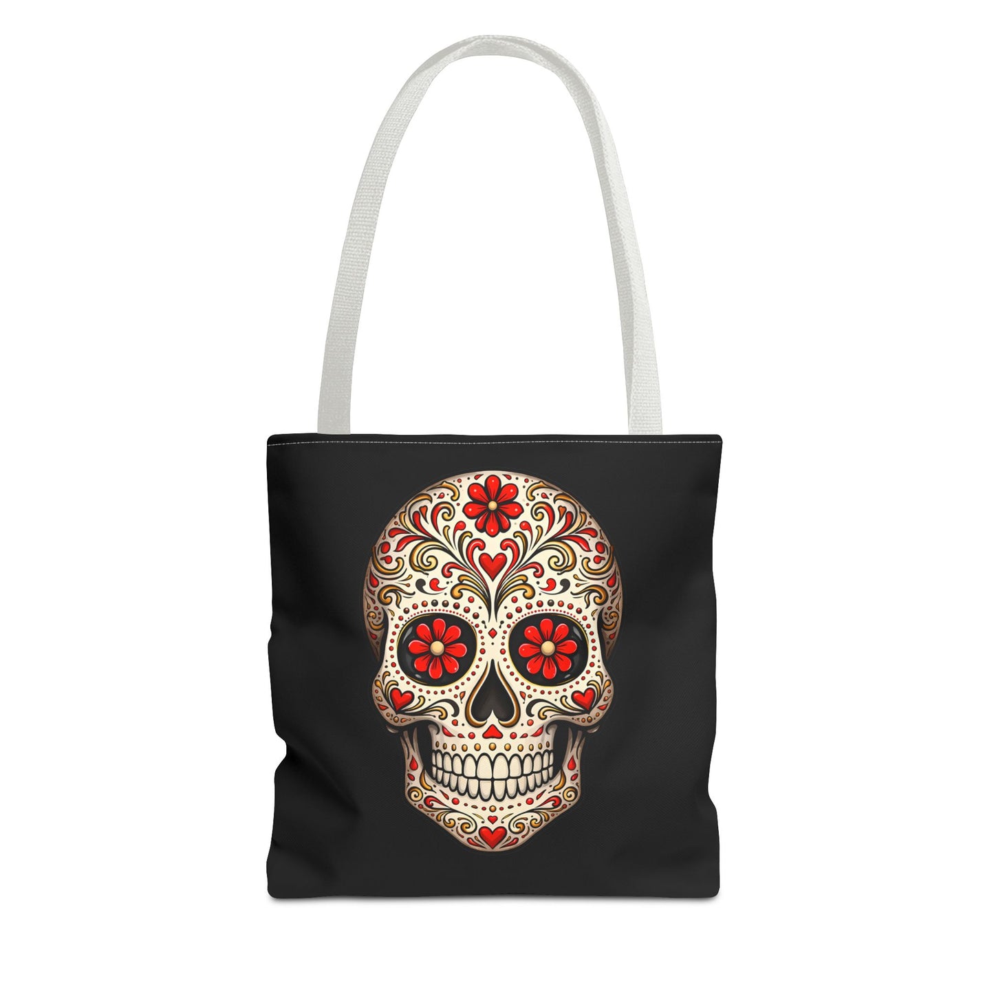 Ruby's Red Sugar Skull Tote Bag