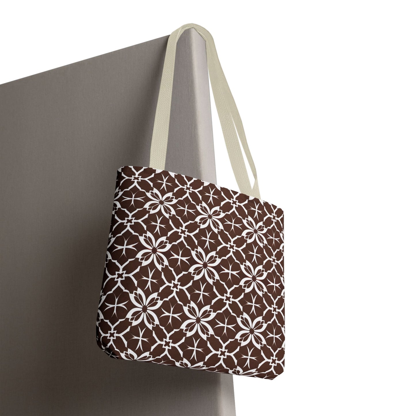 Brook's Brown Tile Tote Bag