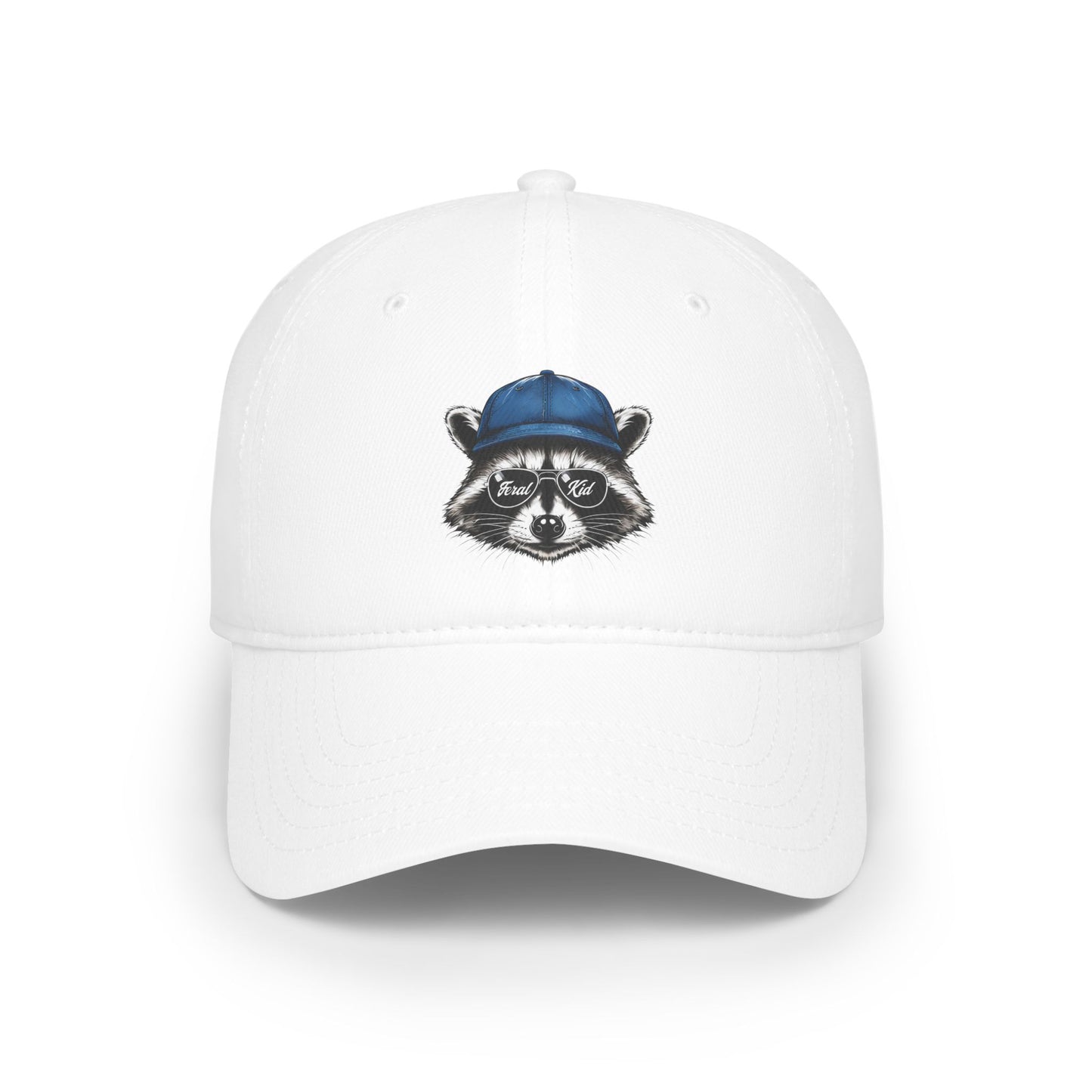Flint's Feral Kid Raccoon Low Profile Baseball Cap