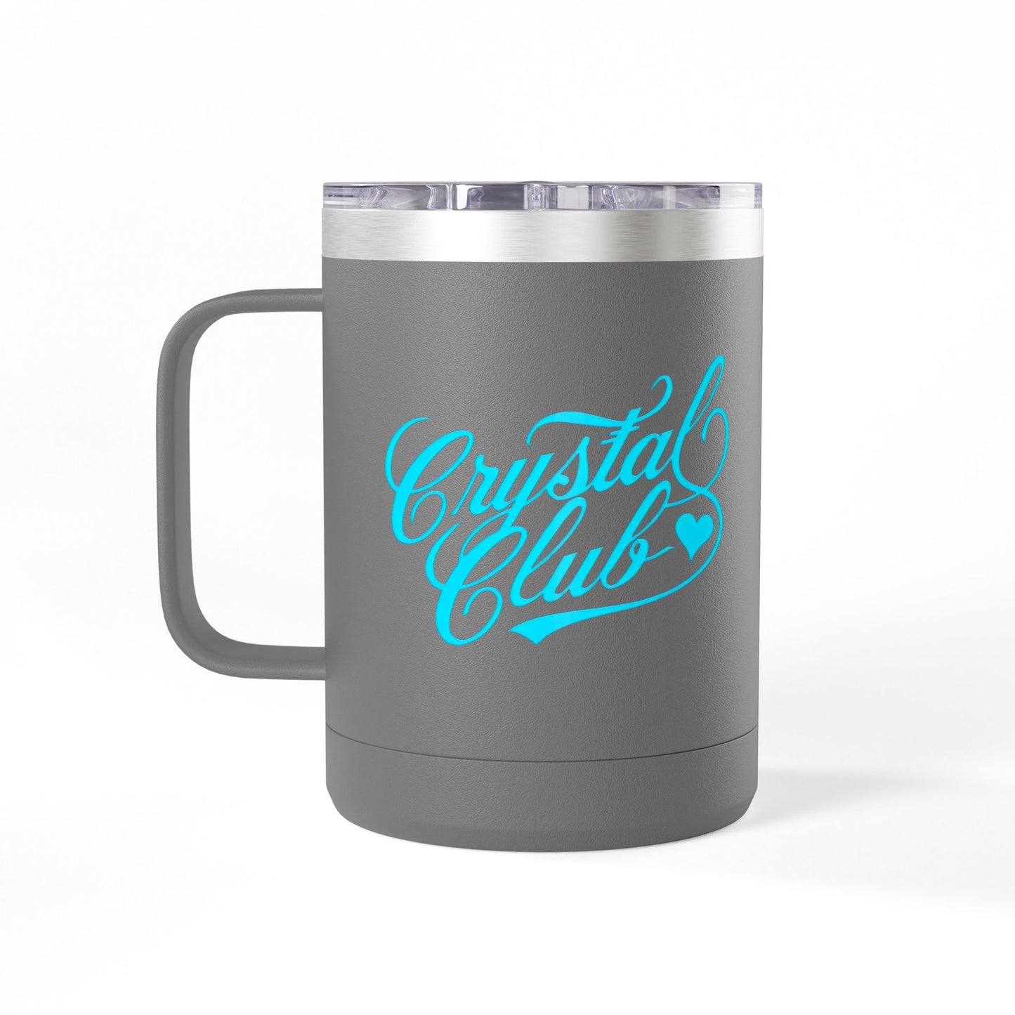 Blue Crystal Club Coffee Tumbler
