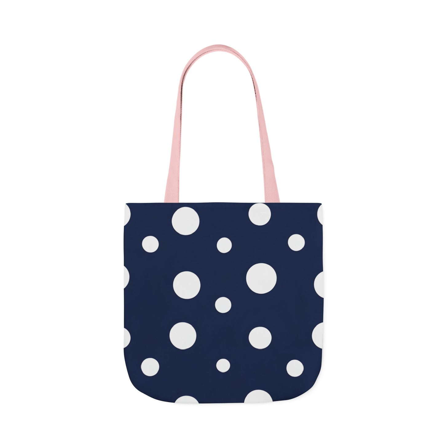 Bonnie's Navy Polka Dot Tote Bag