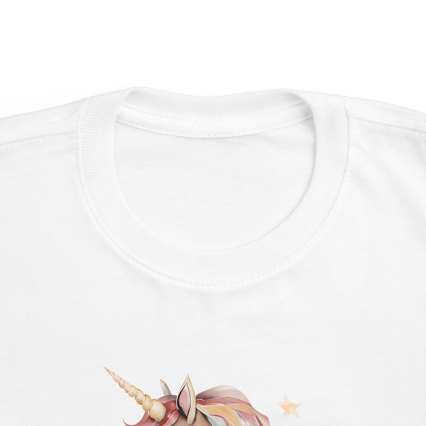 Aria's Unicorn Toddler Top