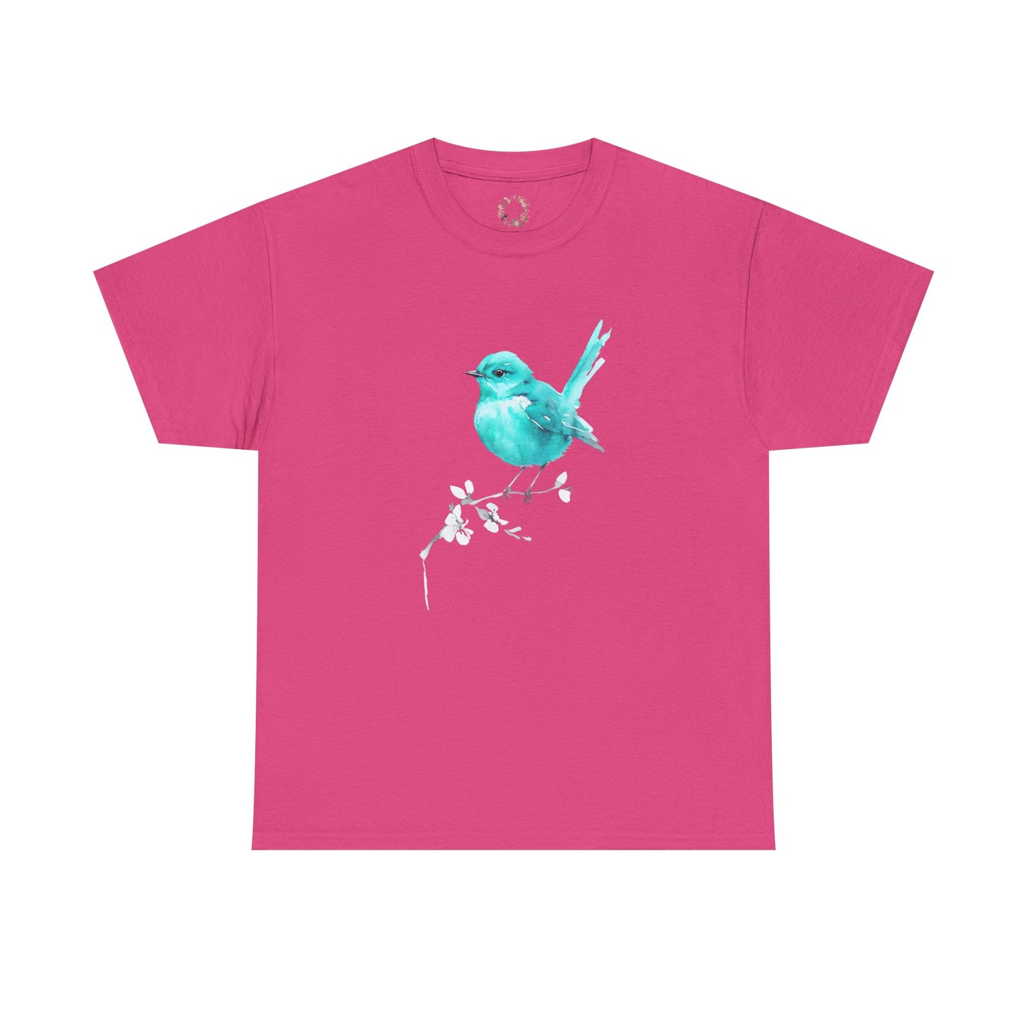 Tommy's Turquoise Bird Adult Shirt