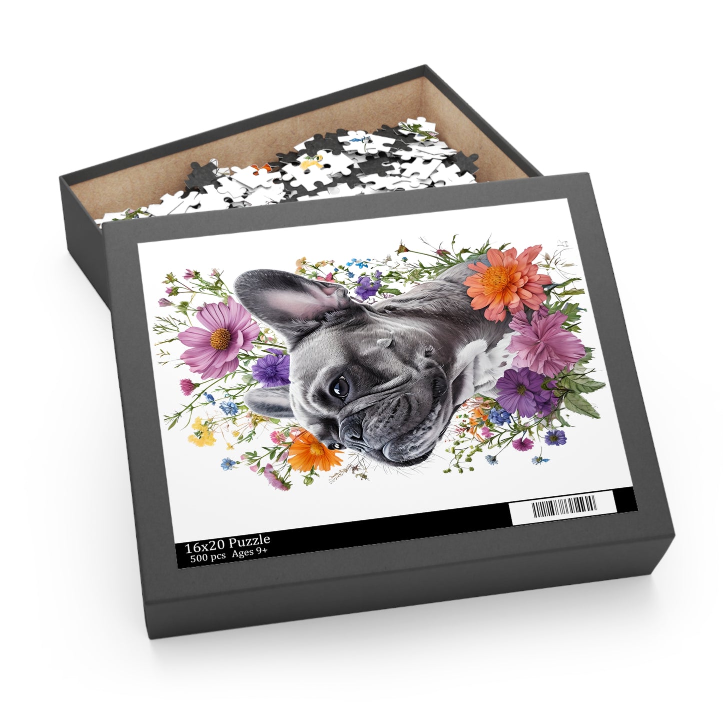 French Bulldog 500 Pieces Jigsaw Puzzle