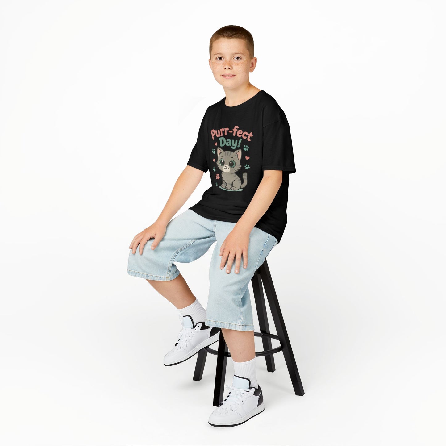 Kairo's Purr-fect Day Youth Top