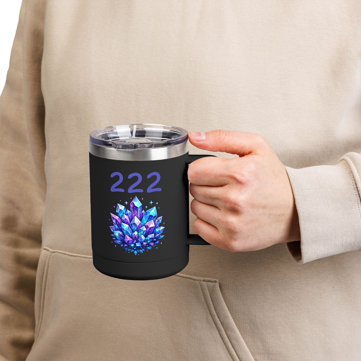 222 Crystal Coffee Mug Tumbler