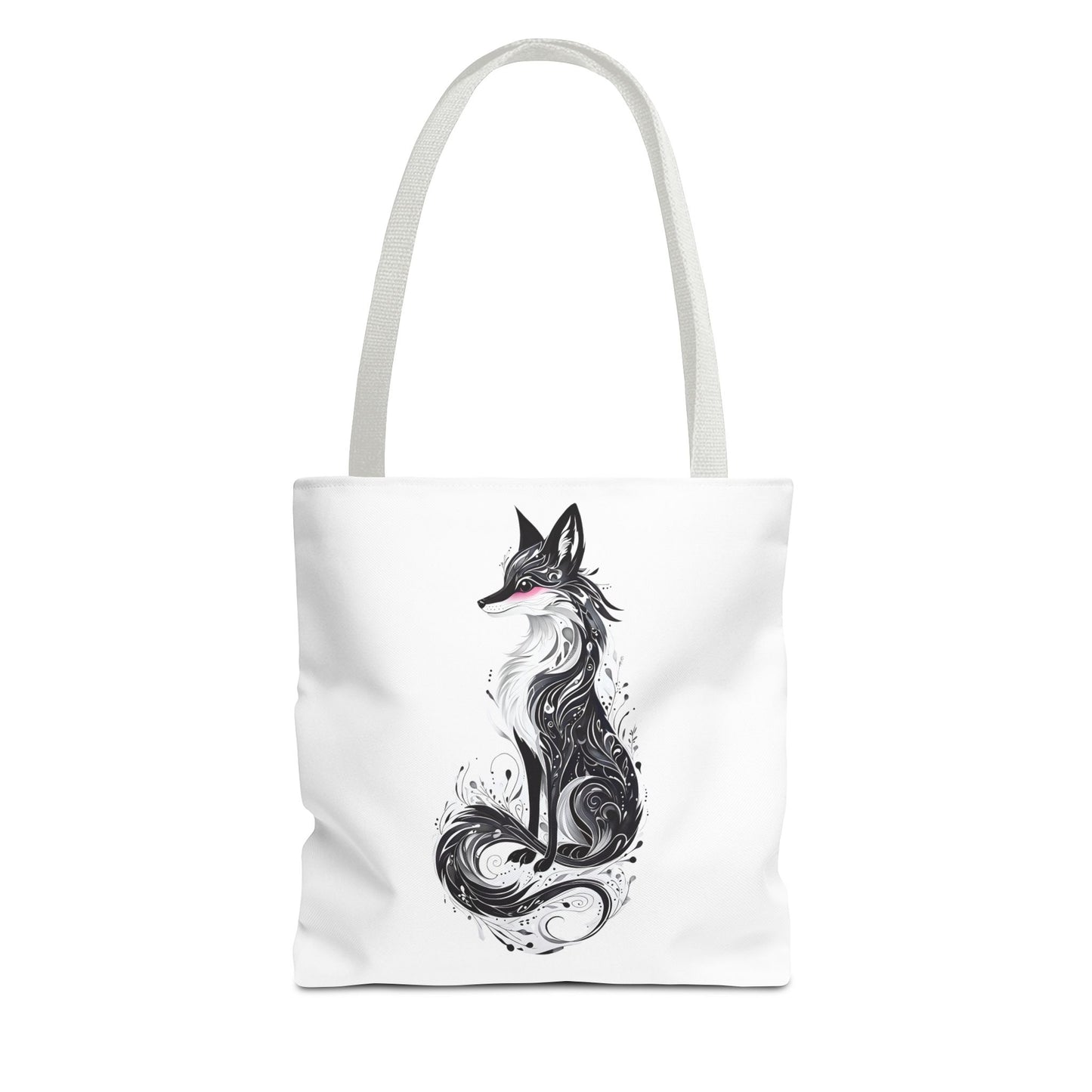 Mystic Black Fox Tote Bag